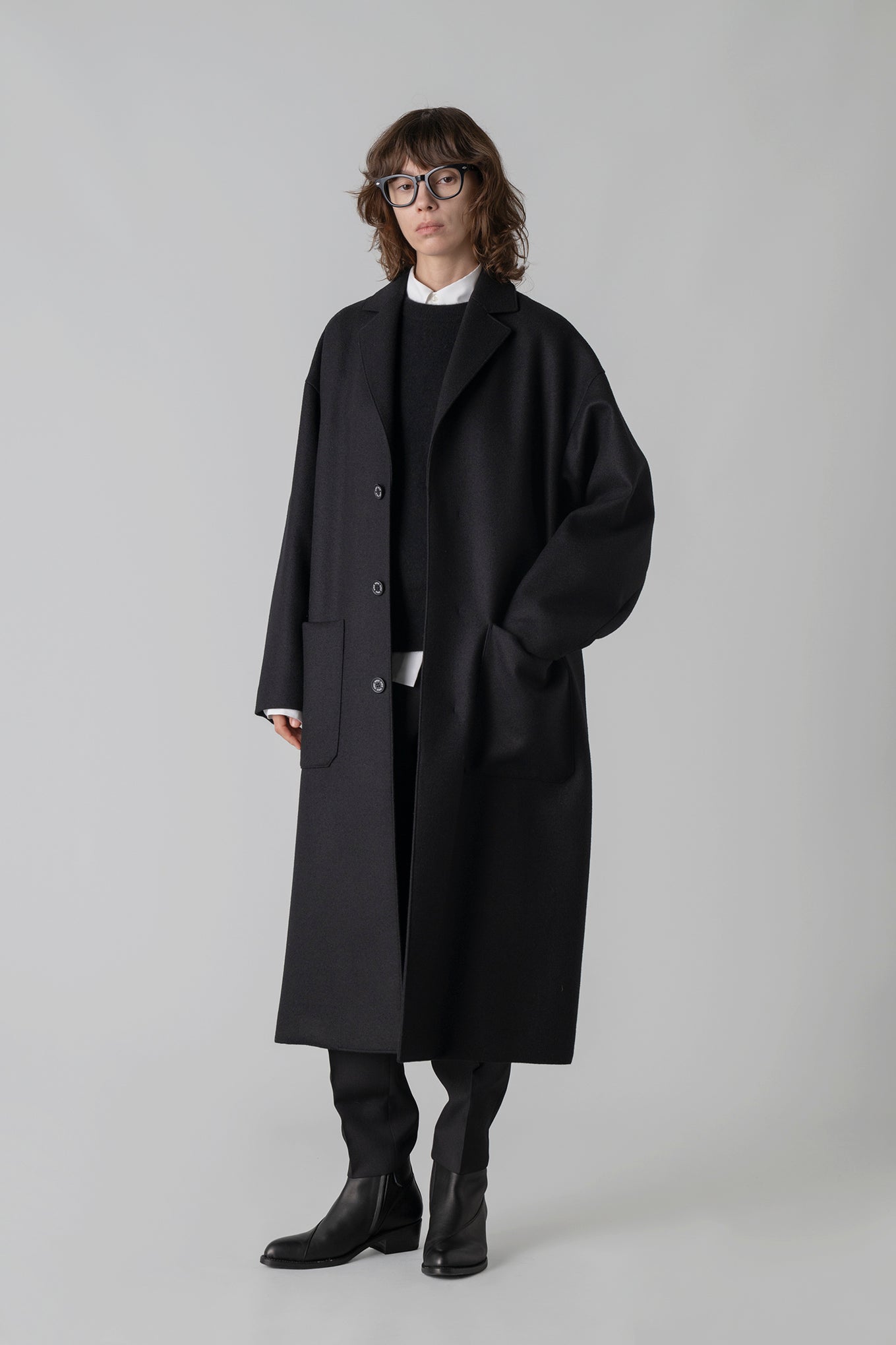 WOOL SHOP COAT