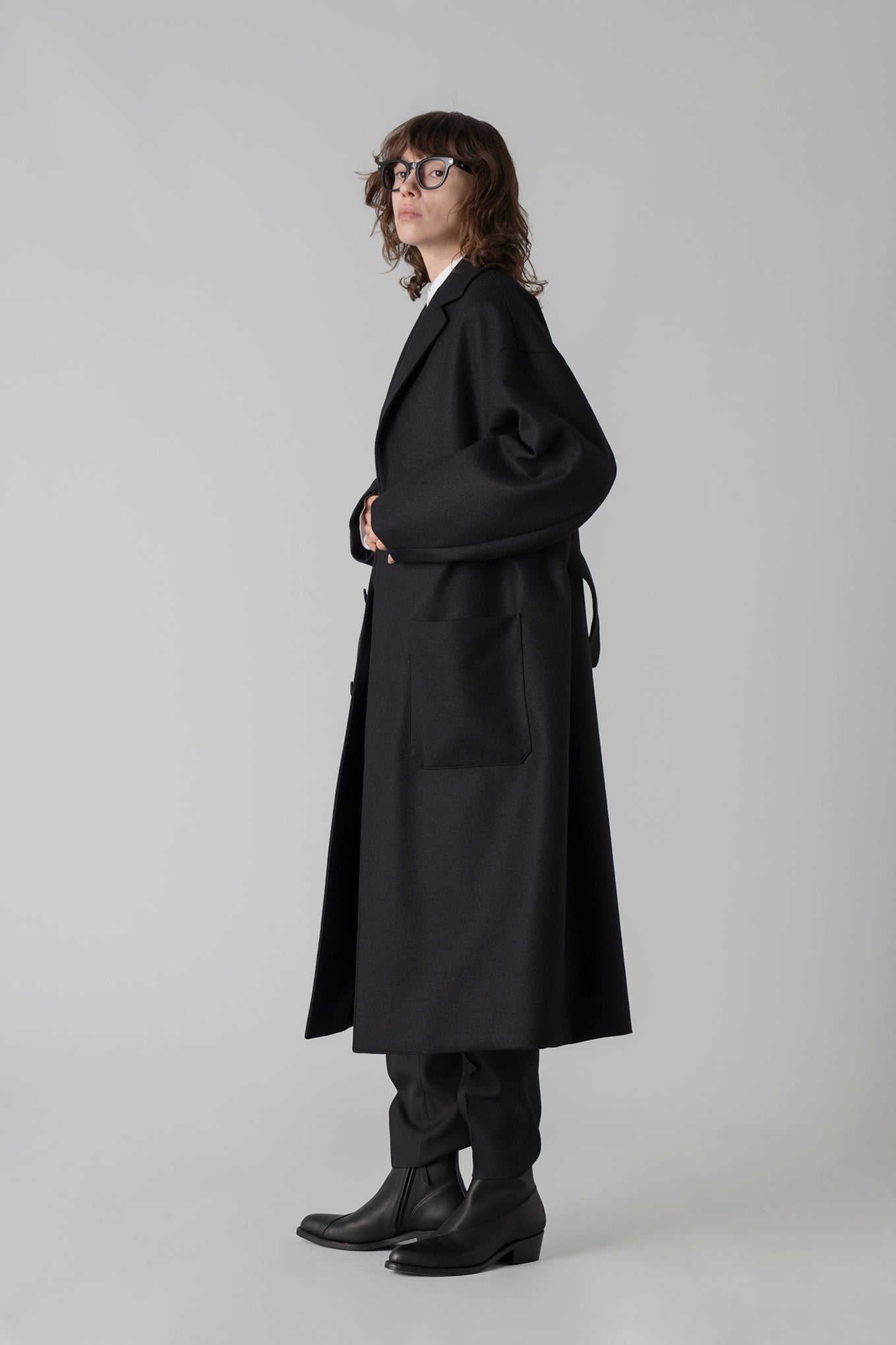 WOOL SHOP COAT