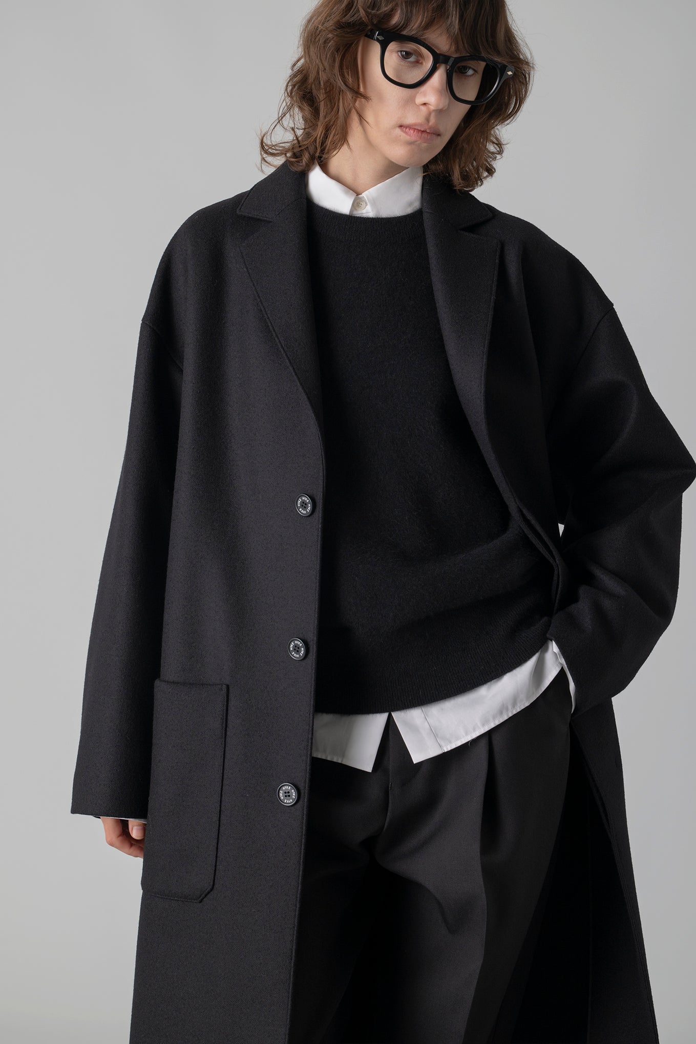 WOOL SHOP COAT