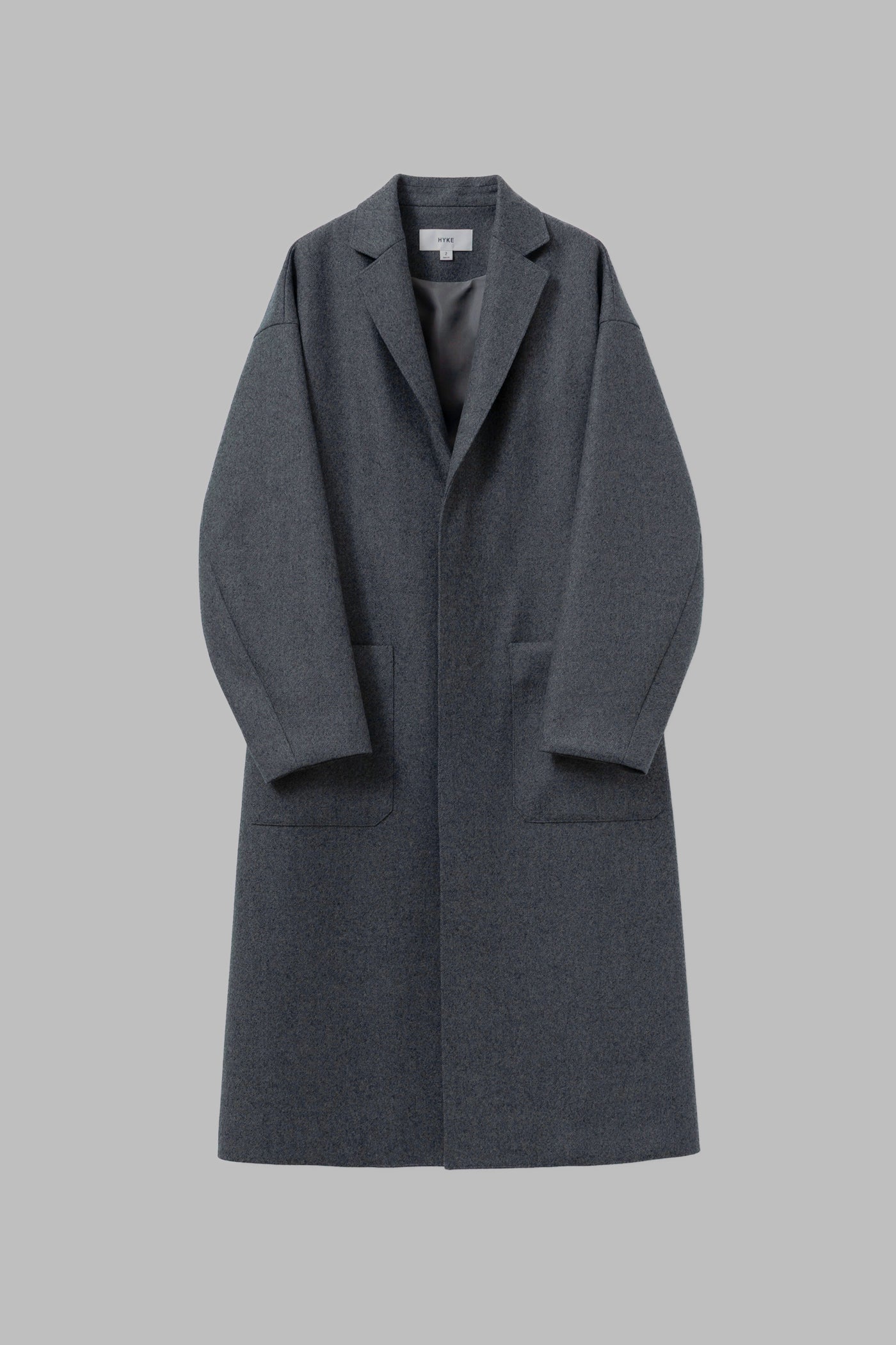 HYKE 2way デザインシルエット グリーンシャツ ALL – HYKE ONLINE STORE