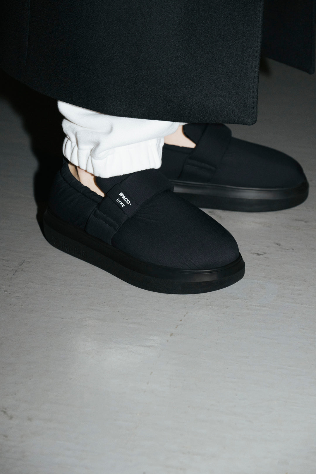 SOFT-PAD BELT SHOES (FAT SOLE) HYKE Edition<br>PPACO × HYKE