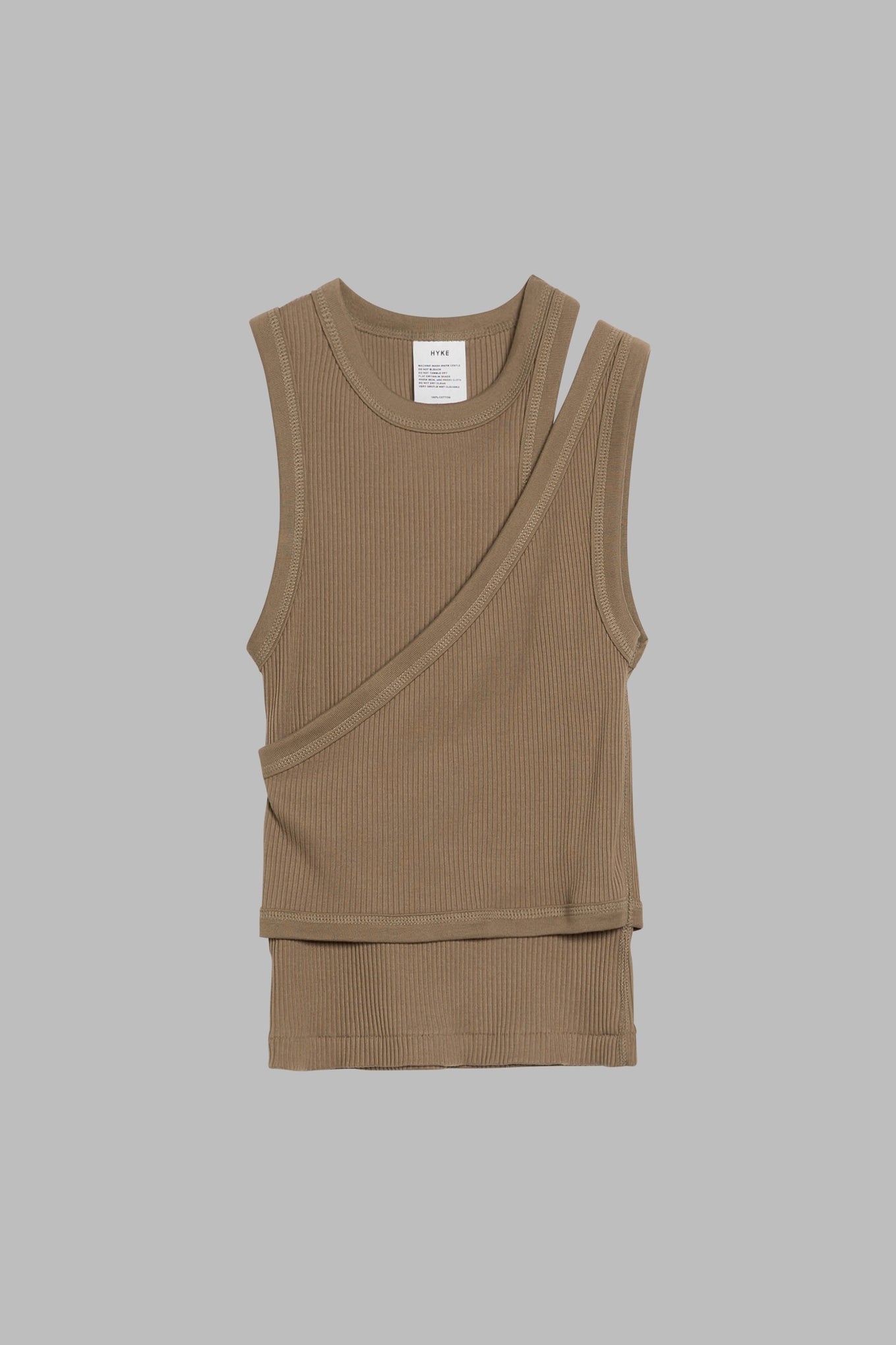 DOUBLE SHOULDER TANK TOP