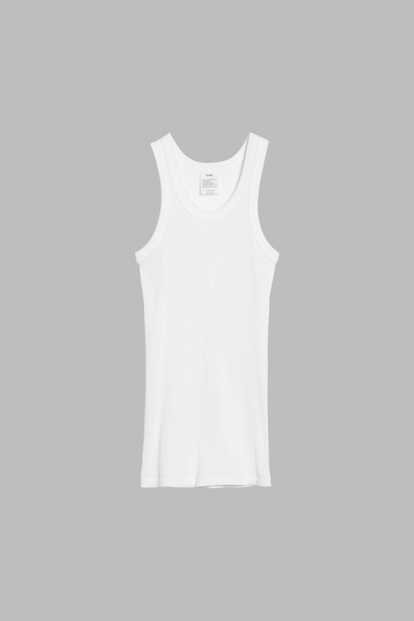 DOUBLE SHOULDER TANK TOP – HYKE ONLINE STORE