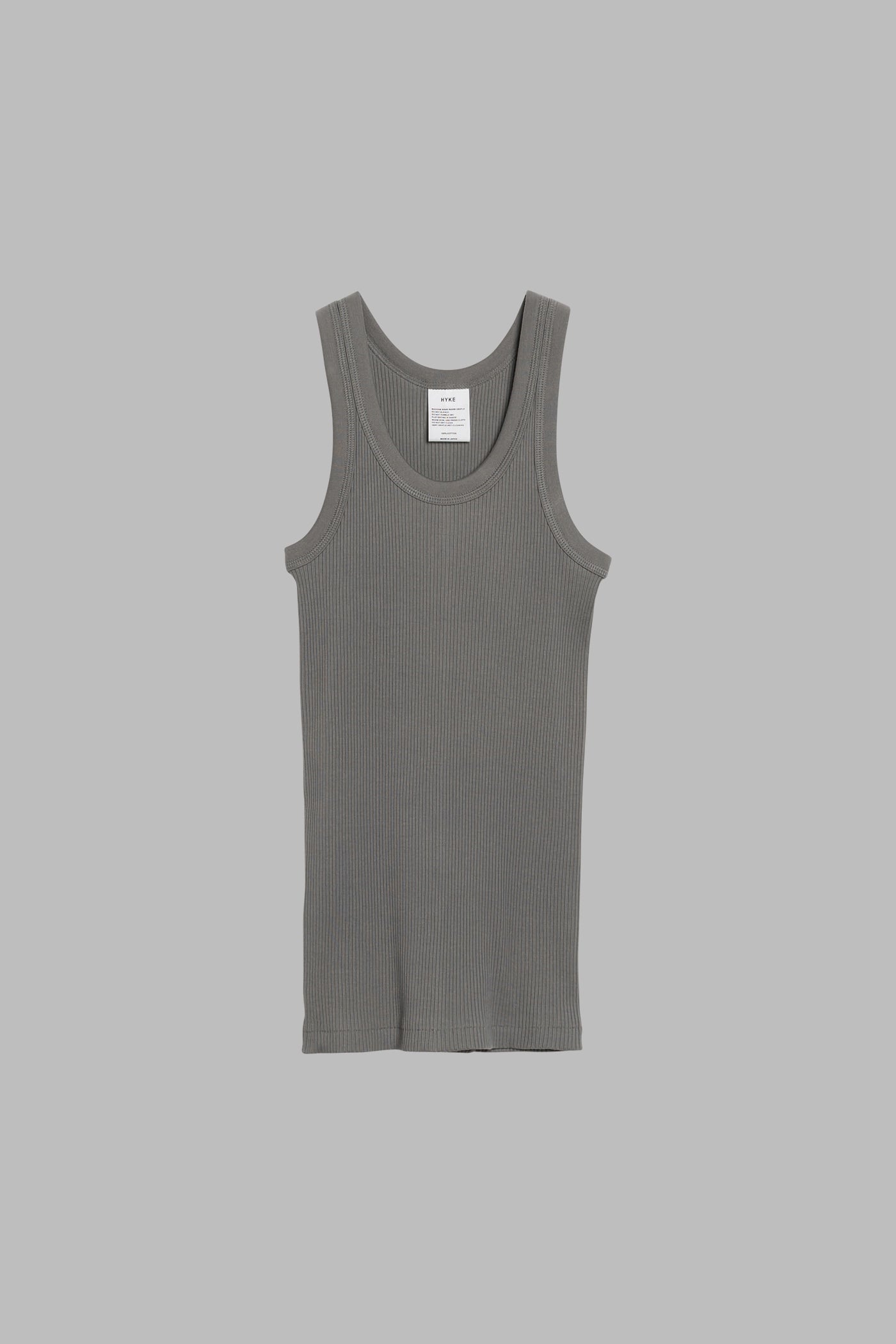 DOUBLE SHOULDER TANK TOP – HYKE ONLINE STORE