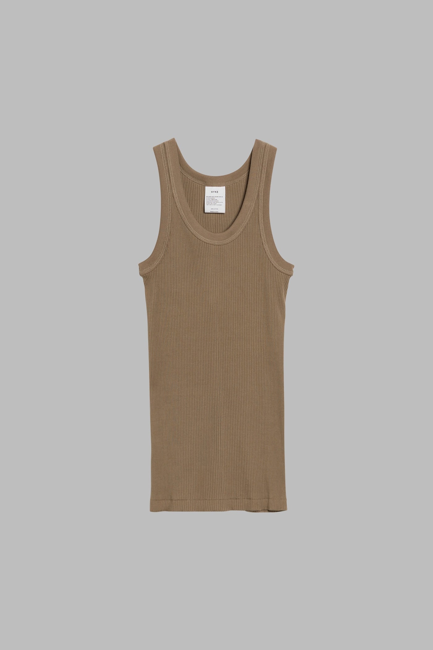 DOUBLE SHOULDER TANK TOP – HYKE ONLINE STORE