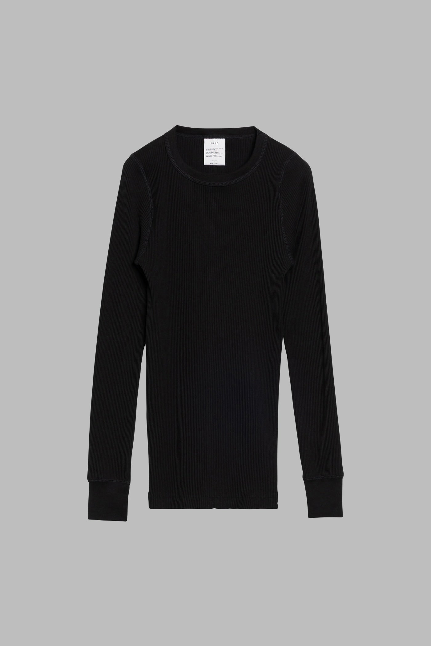 LONG-SLV TEE – HYKE ONLINE STORE