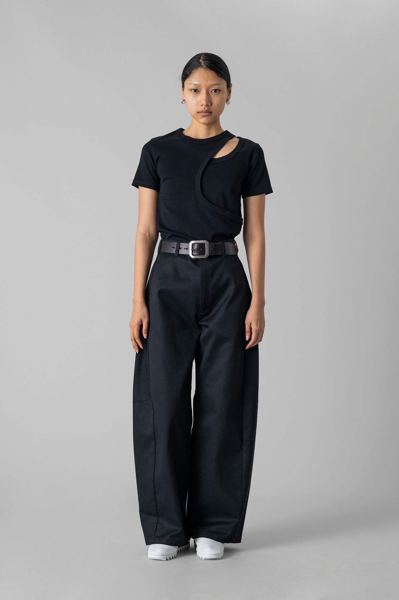 LAYERED SHORT-SLV TEE