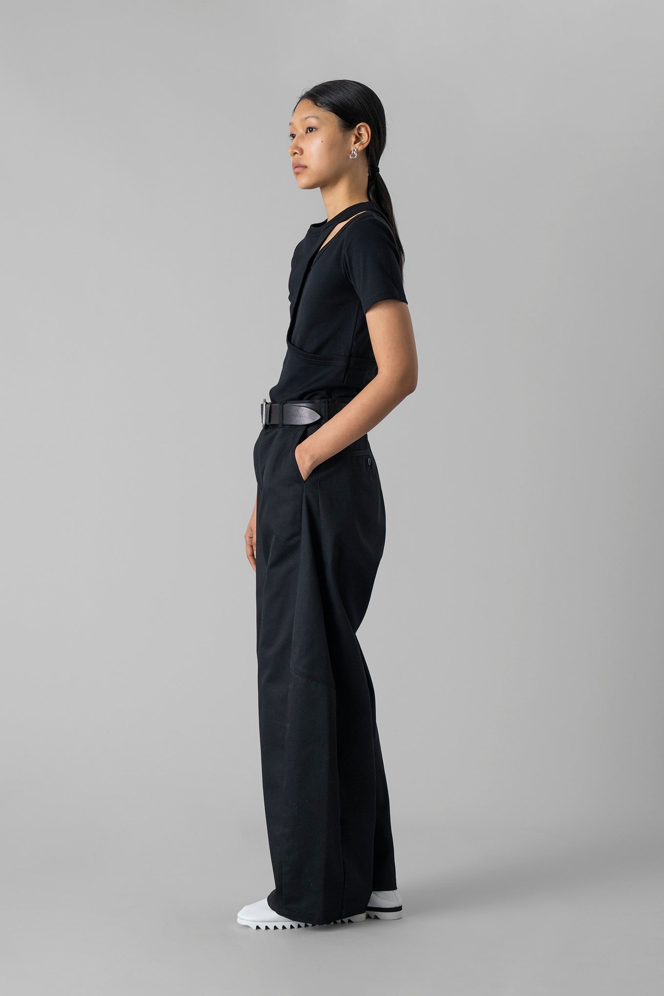 LAYERED SHORT-SLV TEE