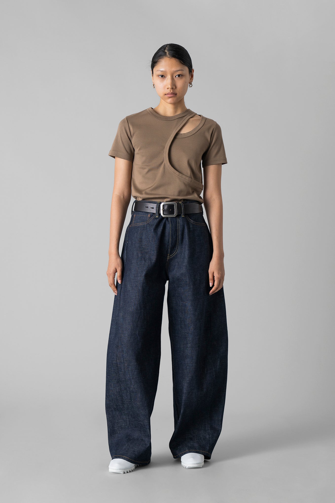 LAYERED SHORT-SLV TEE