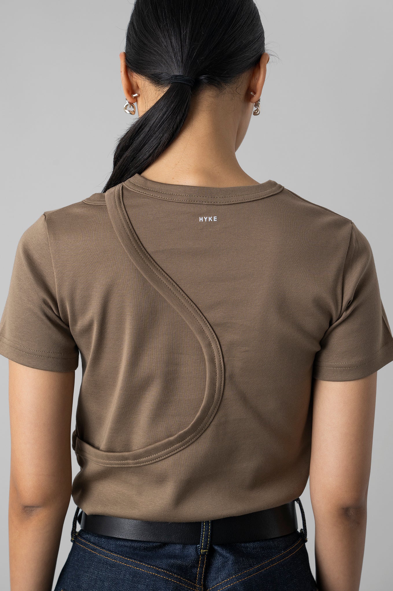 LAYERED SHORT-SLV TEE