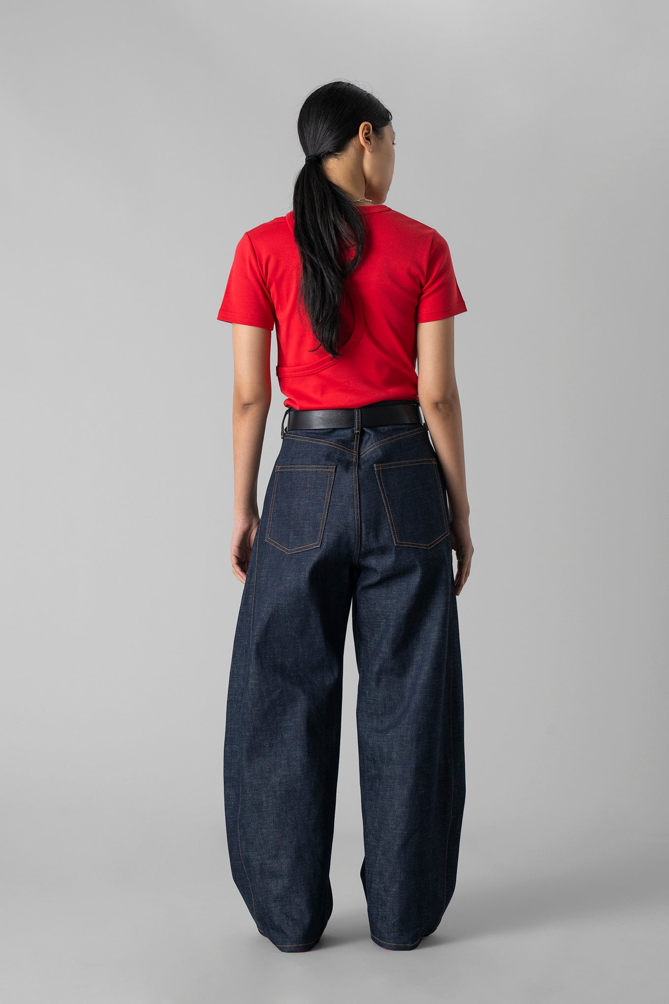 LAYERED SHORT-SLV TEE