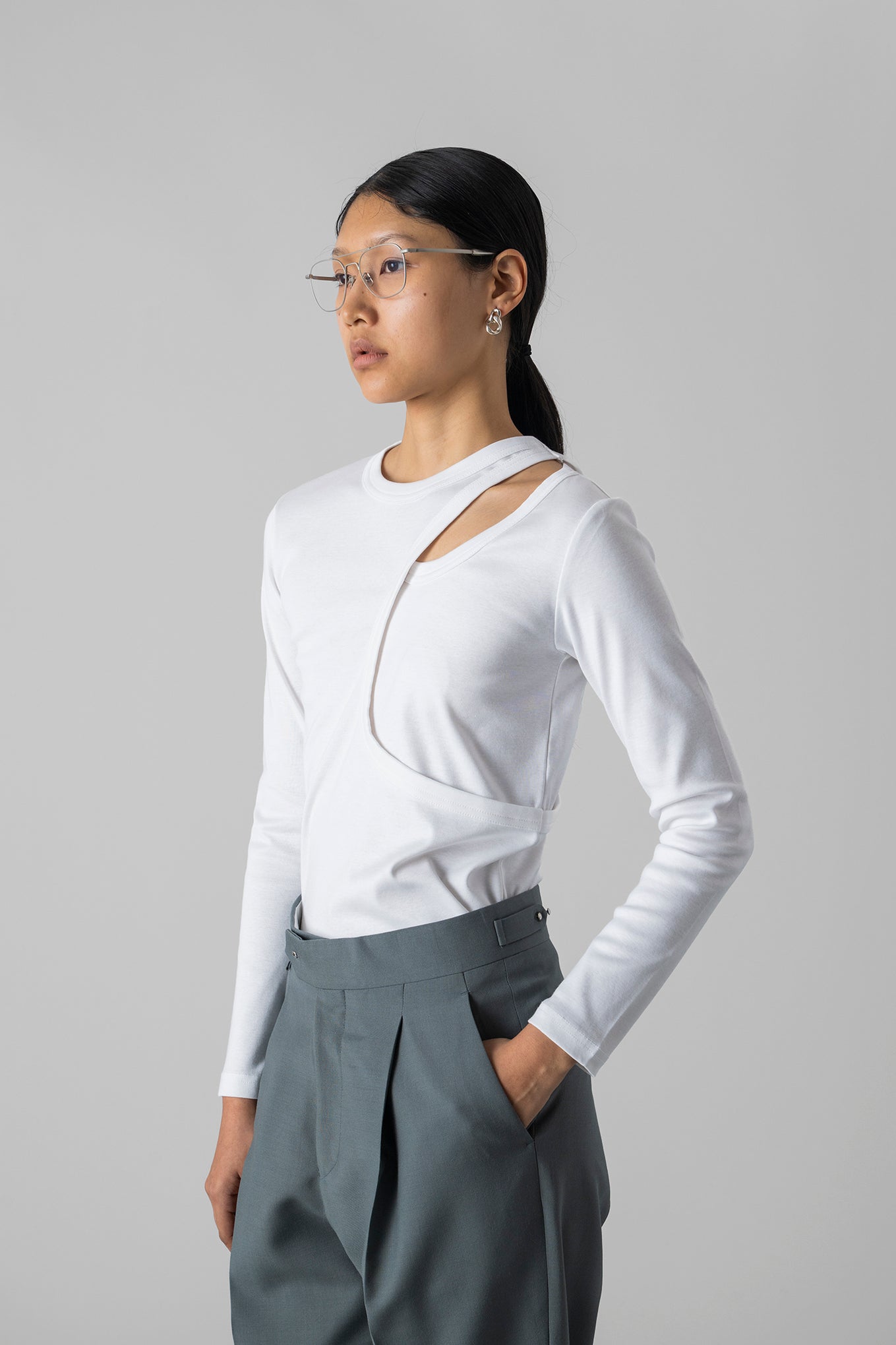 LAYERED LONG-SLV TEE