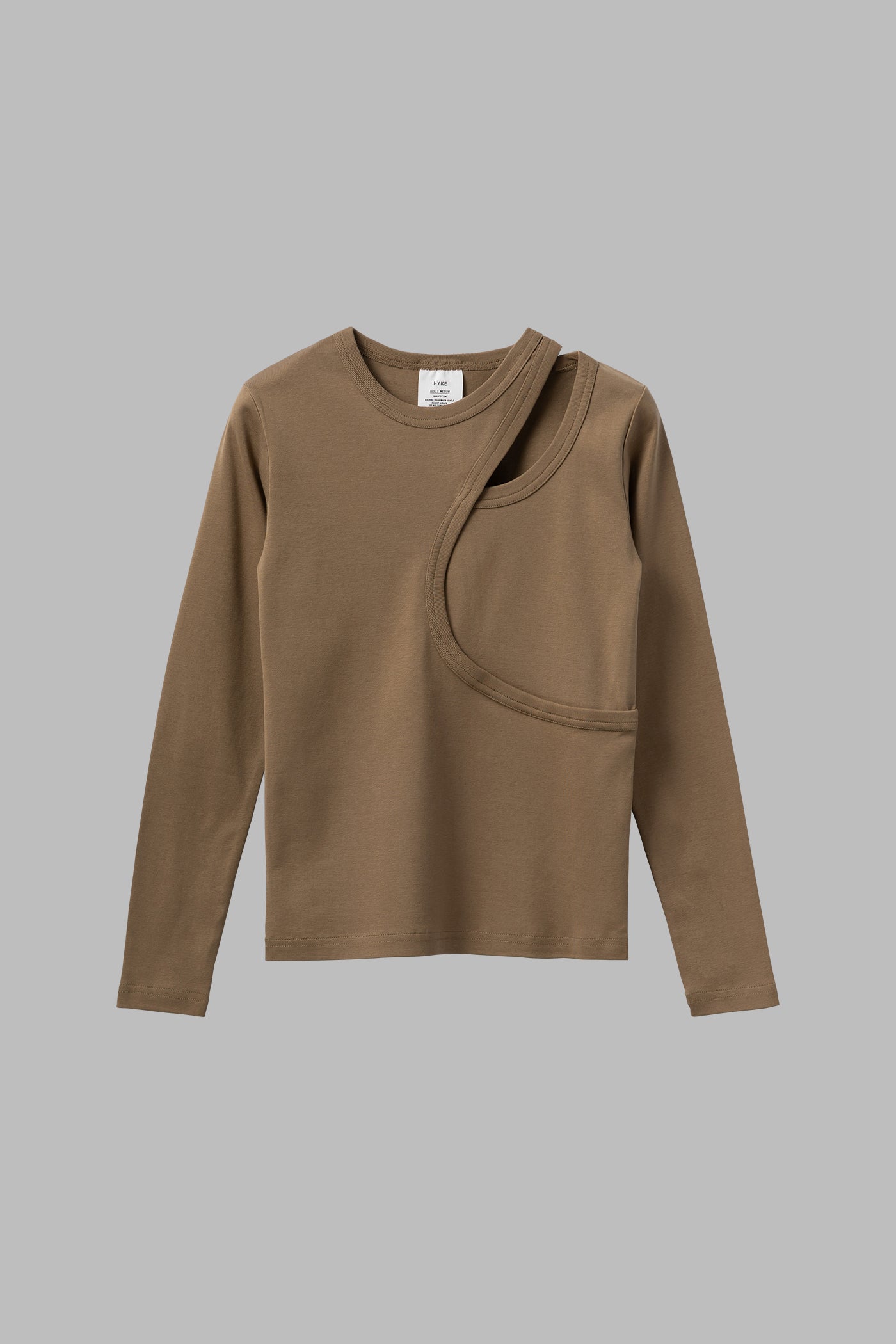 新品　HYKE コットンTシャツ 楽天市場】hyke tシャツの通販