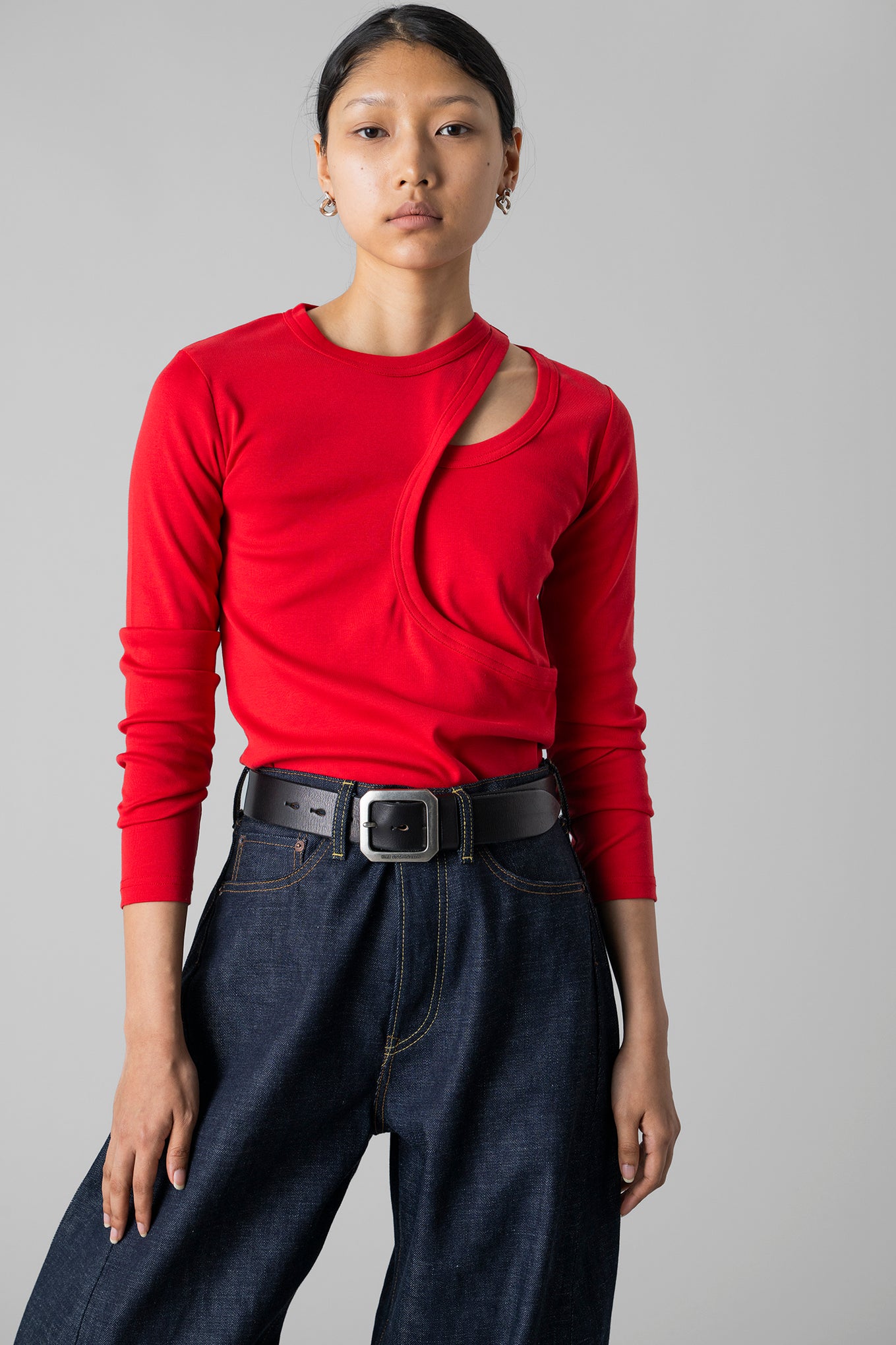 HYKE【LONG-SLV TEE】 LAYERED LONG-SLV TEE – HYKE ONLINE STORE