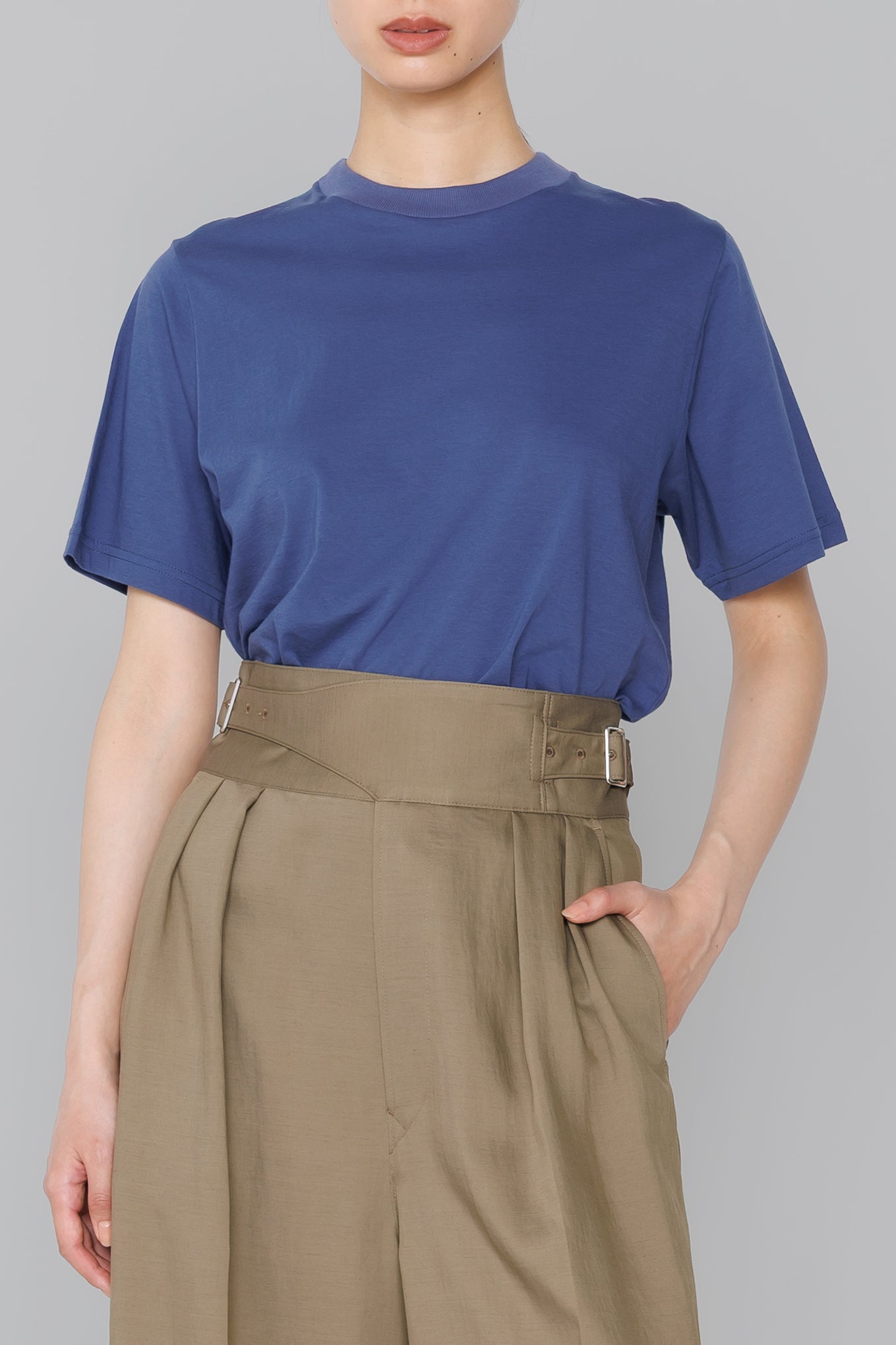 SHEER SHORT-SLV TEE