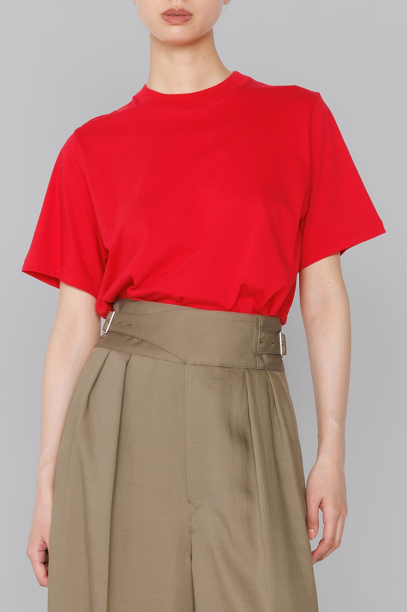 SHEER SHORT-SLV TEE