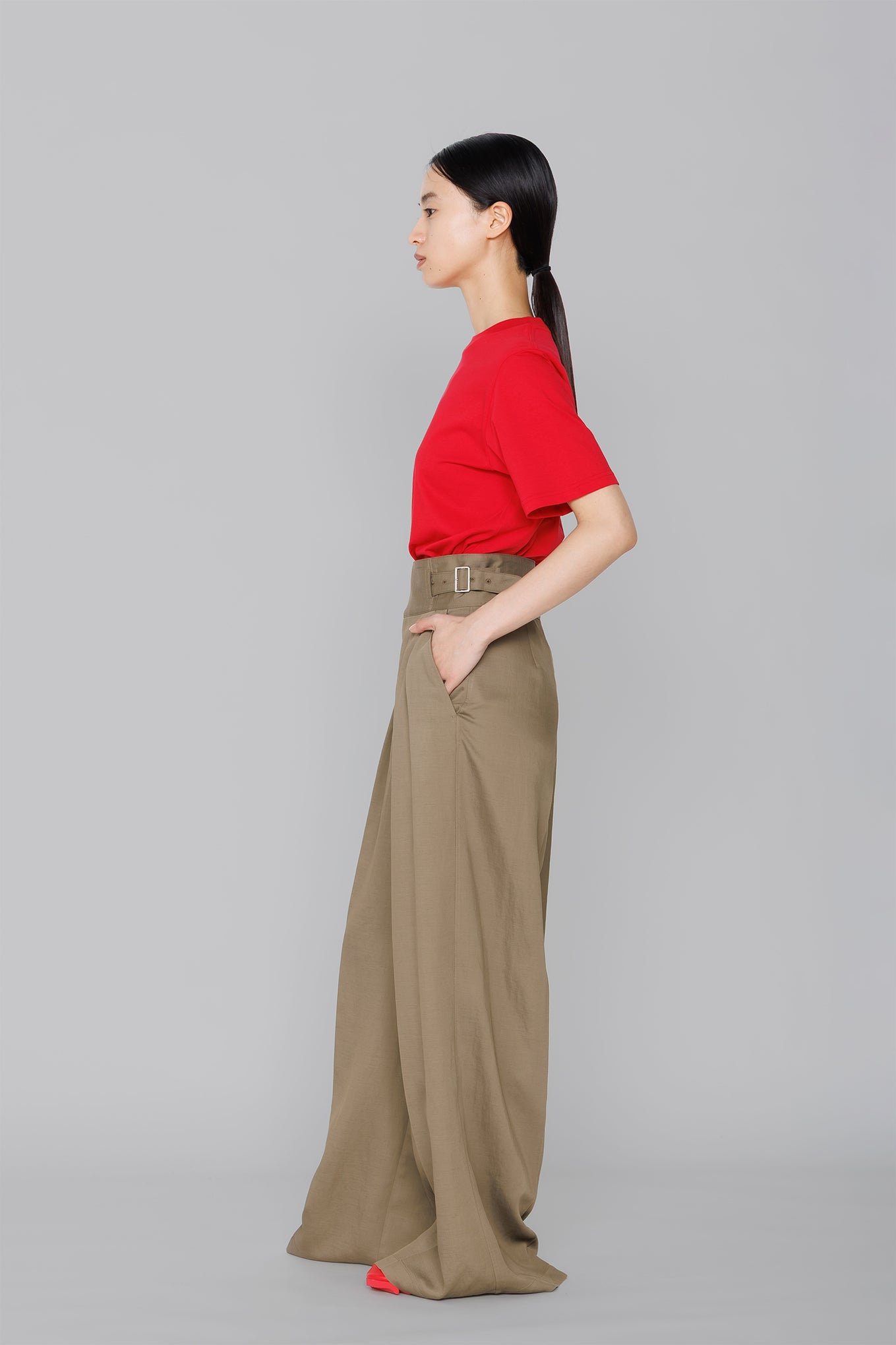 SHEER SHORT-SLV TEE