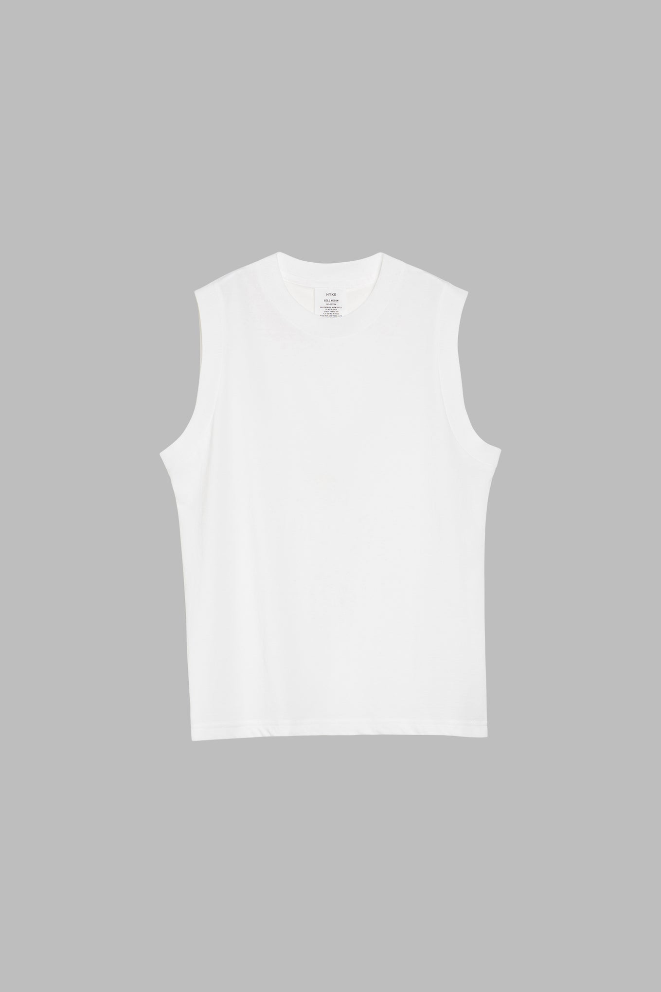 SHEER SLEEVELESS TEE