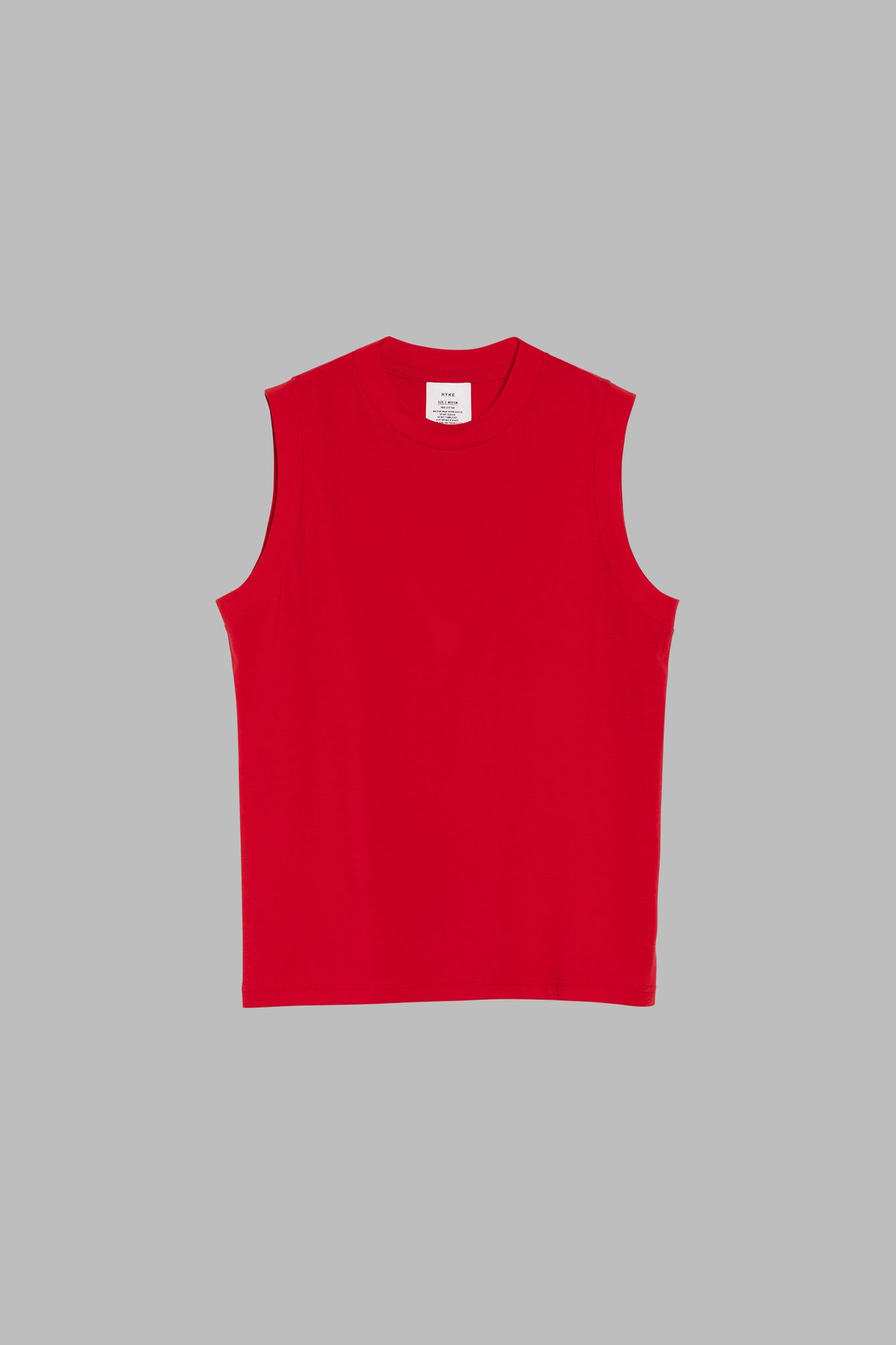 SHEER SLEEVELESS TEE