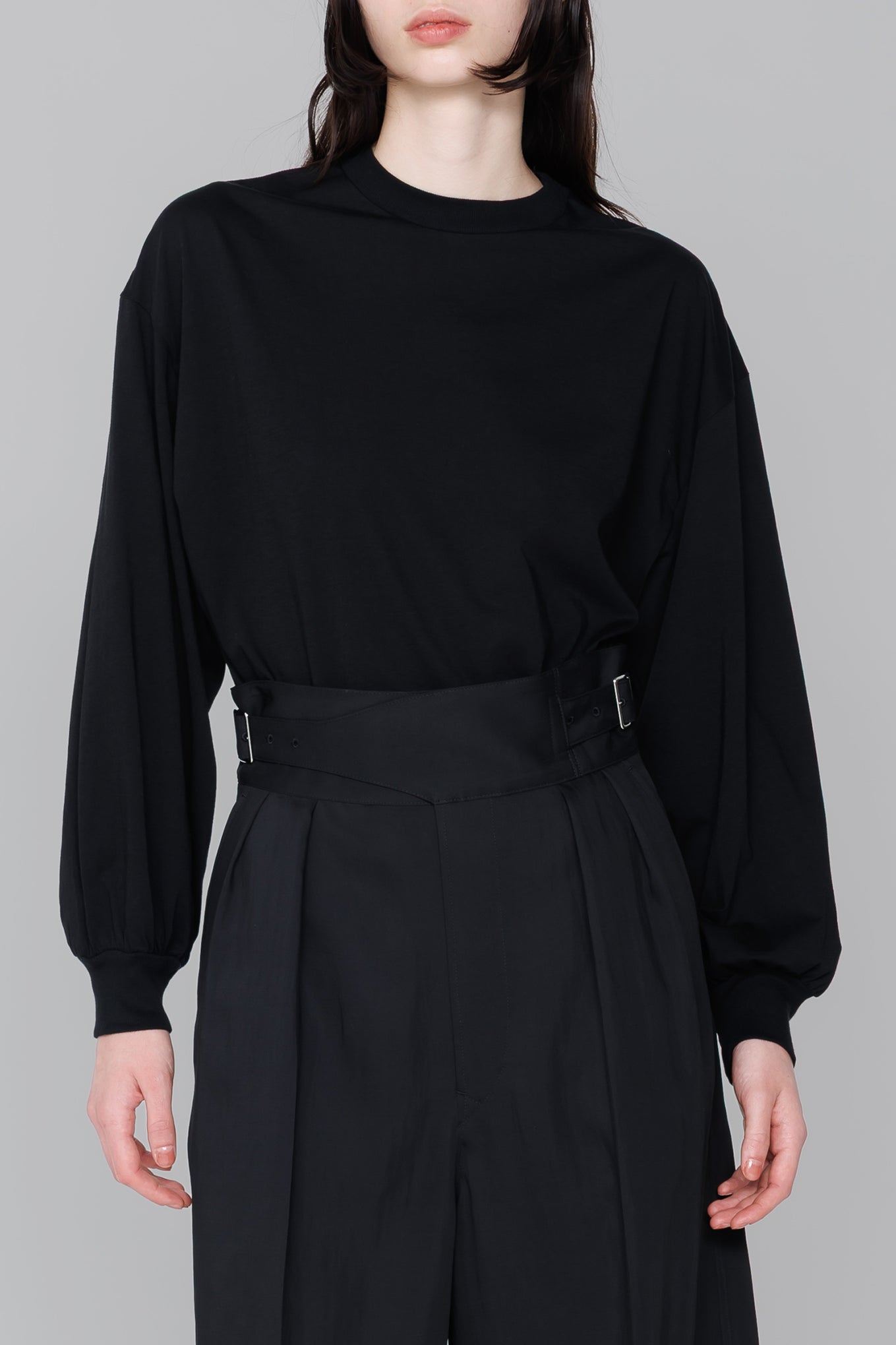 SHEER LONG-SLV TEE