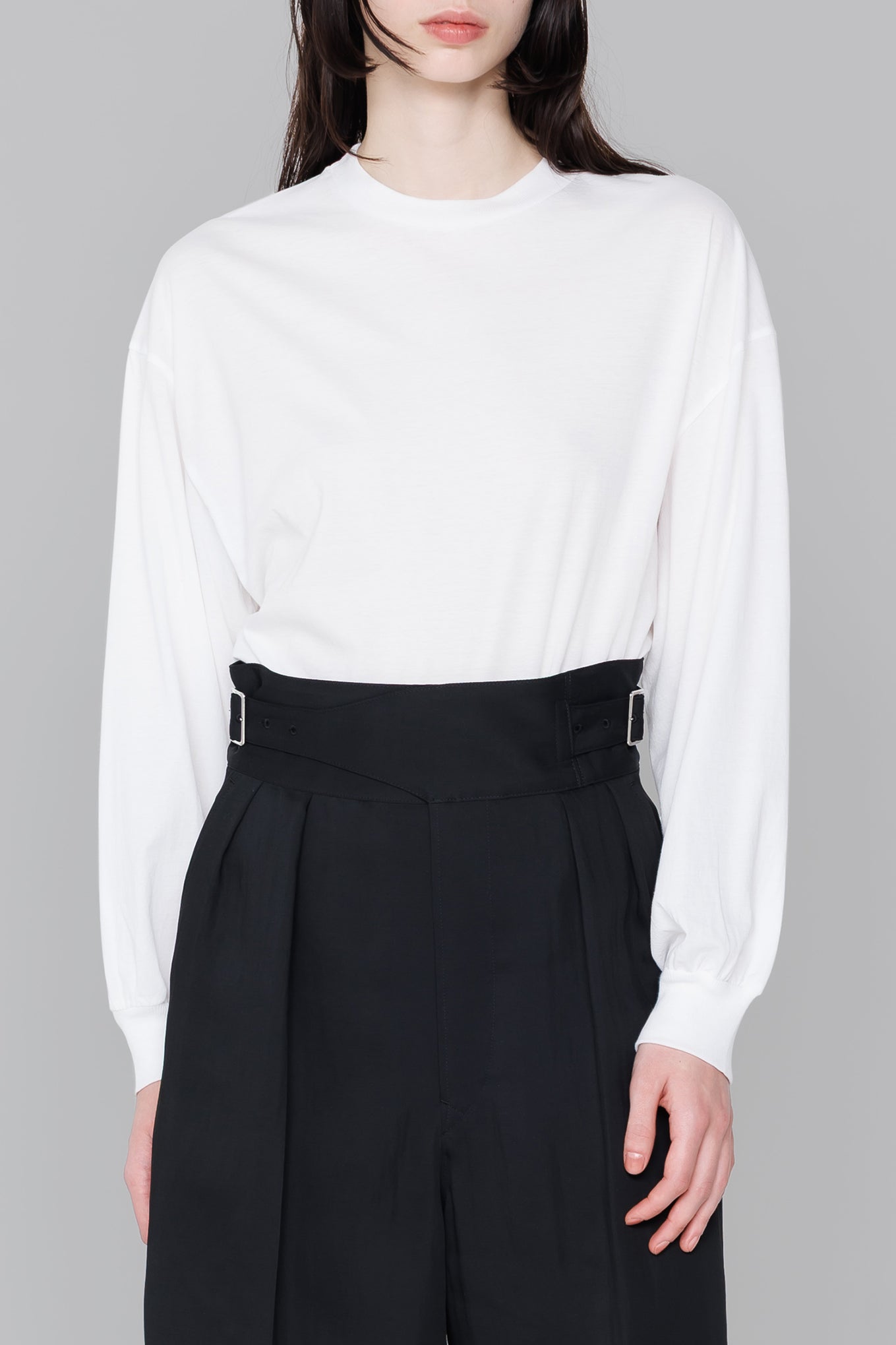 SHEER LONG-SLV TEE