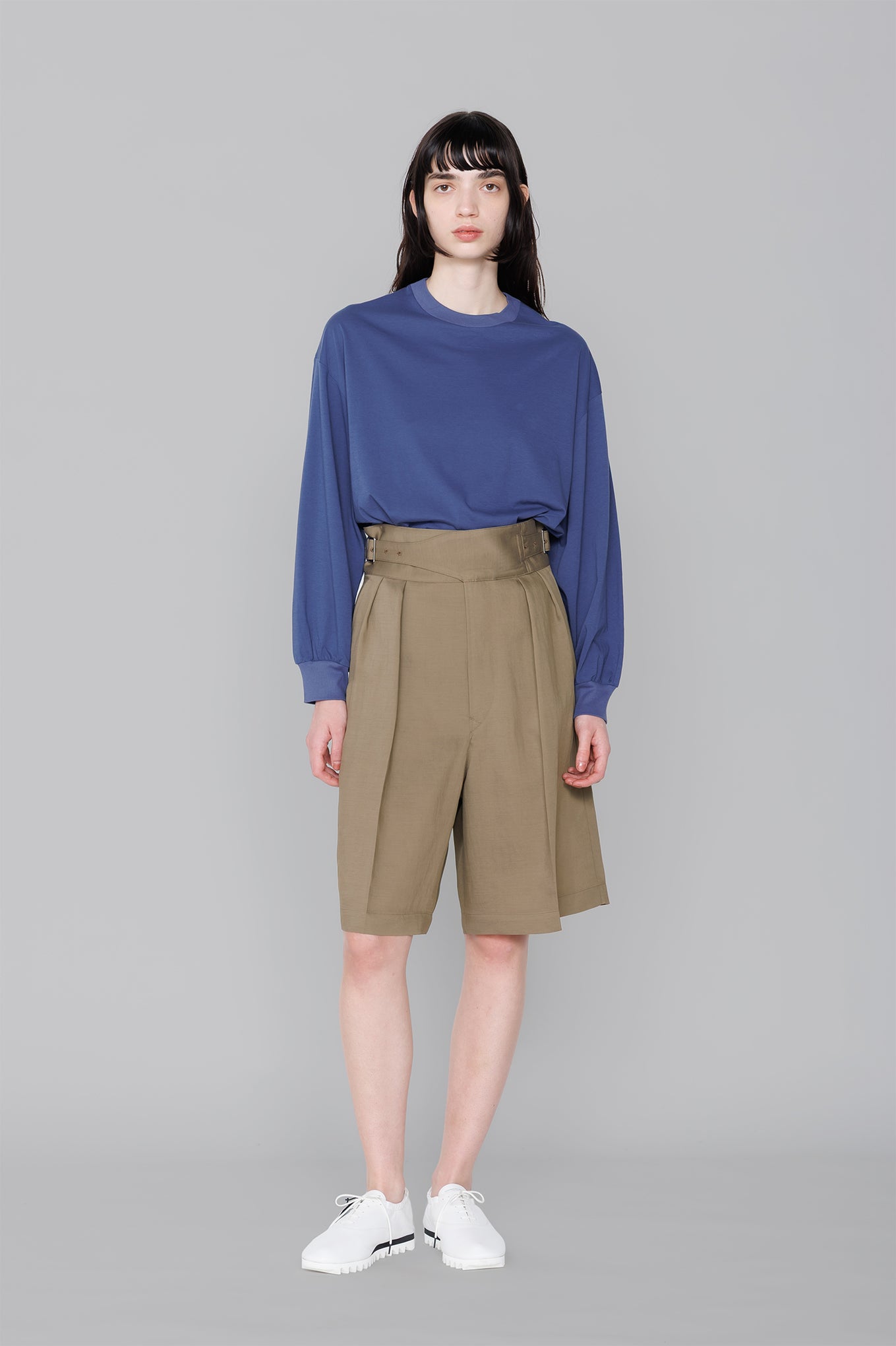 SHEER LONG-SLV TEE – HYKE ONLINE STORE