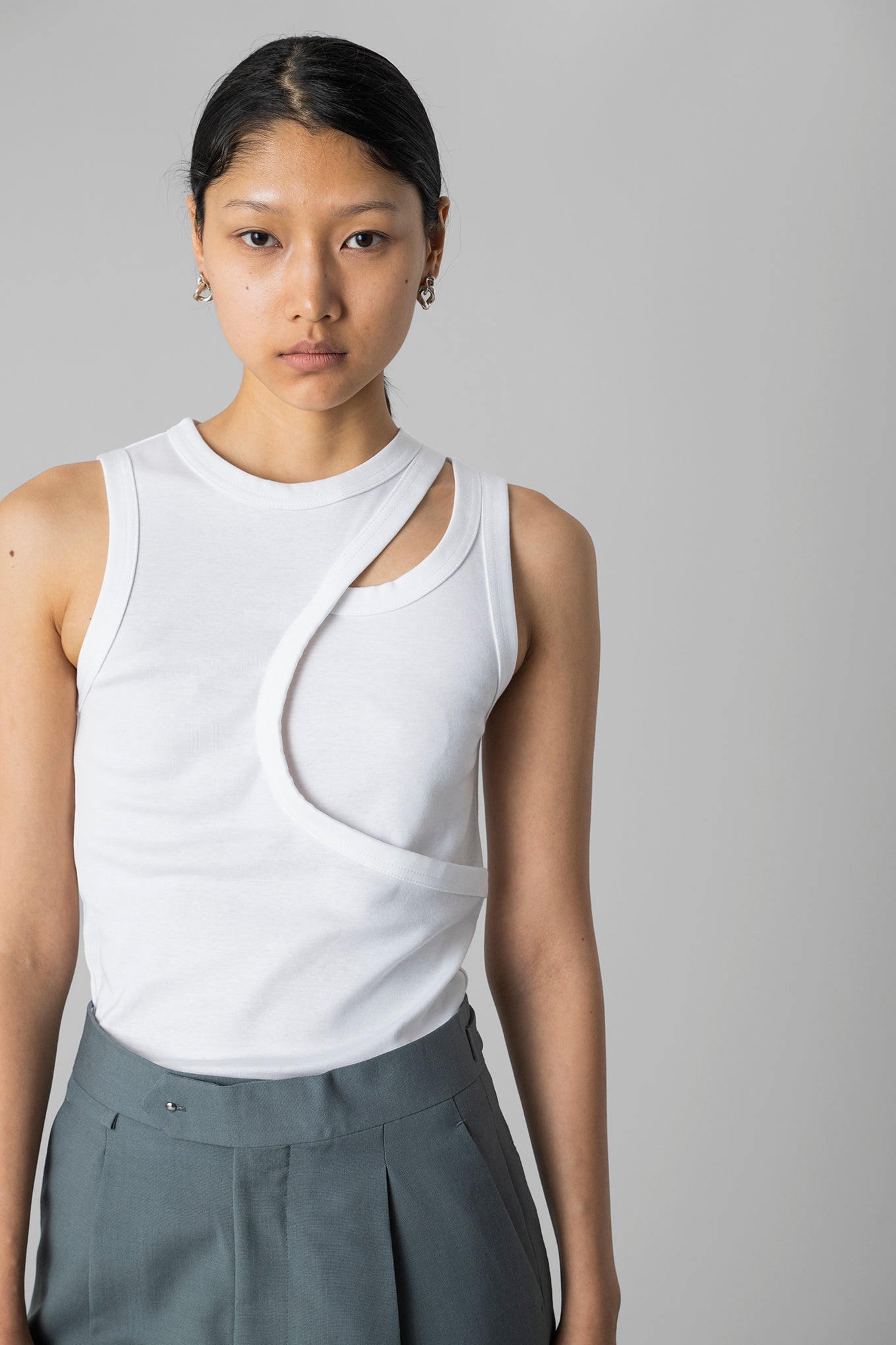 LAYERED TANK TOP – HYKE ONLINE STORE