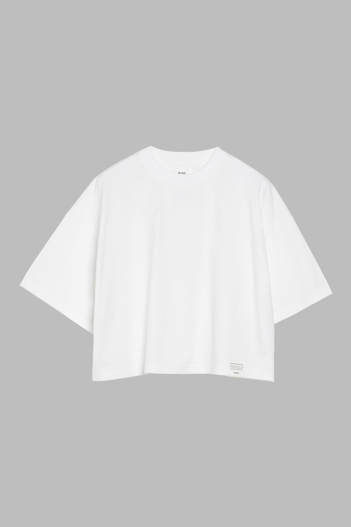 CROPPED SHORT-SLV TEE / BIG FIT (6.5OZ)