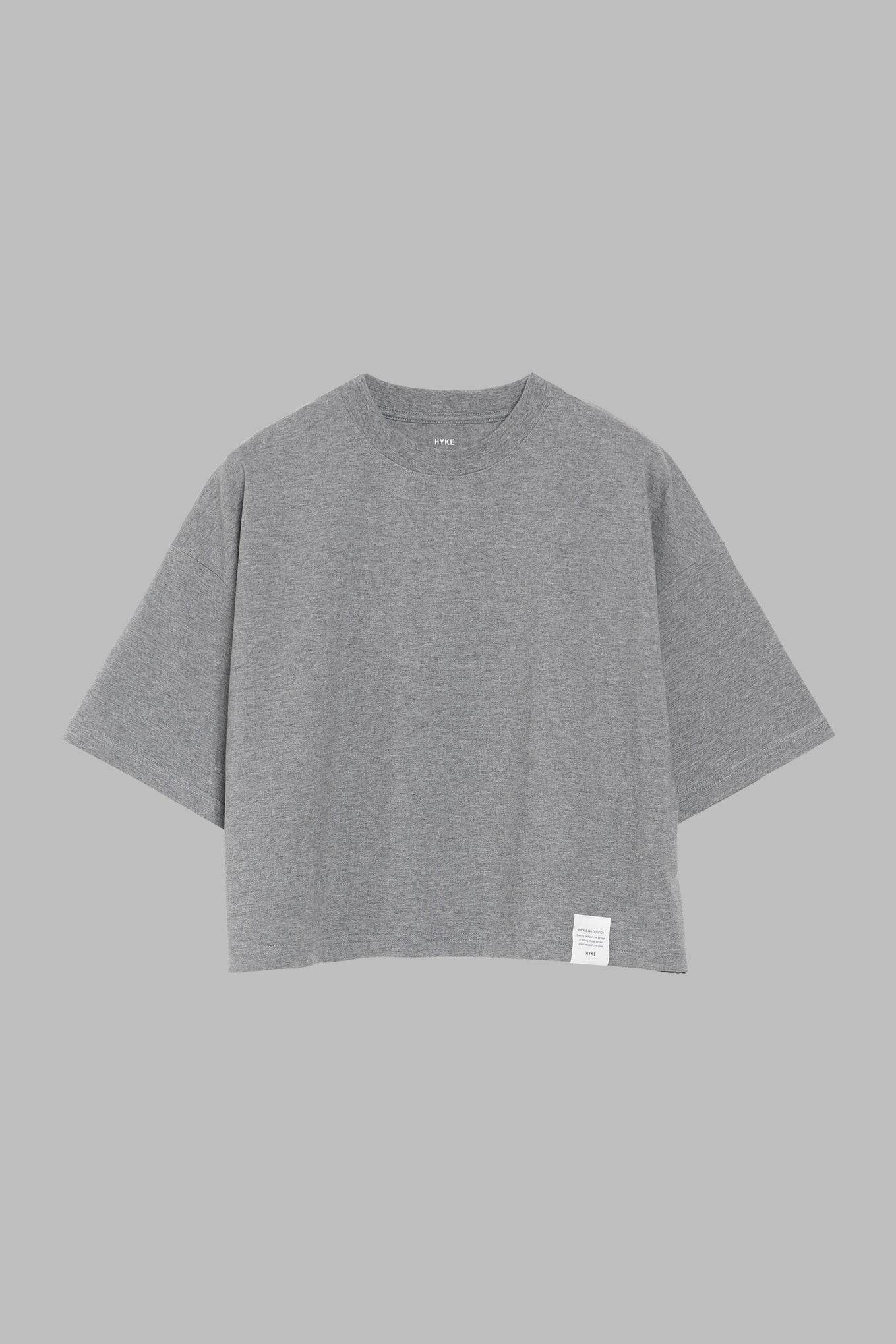 CROPPED SHORT-SLV TEE / BIG FIT (6.5OZ)
