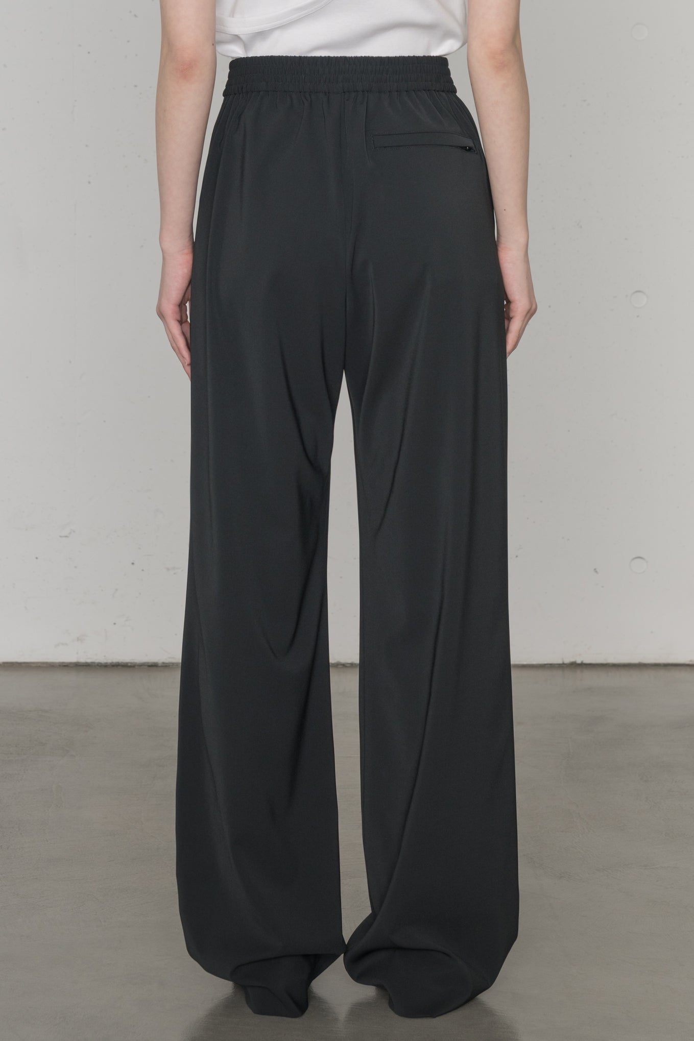 STRETCH WIDE LEG PANTS