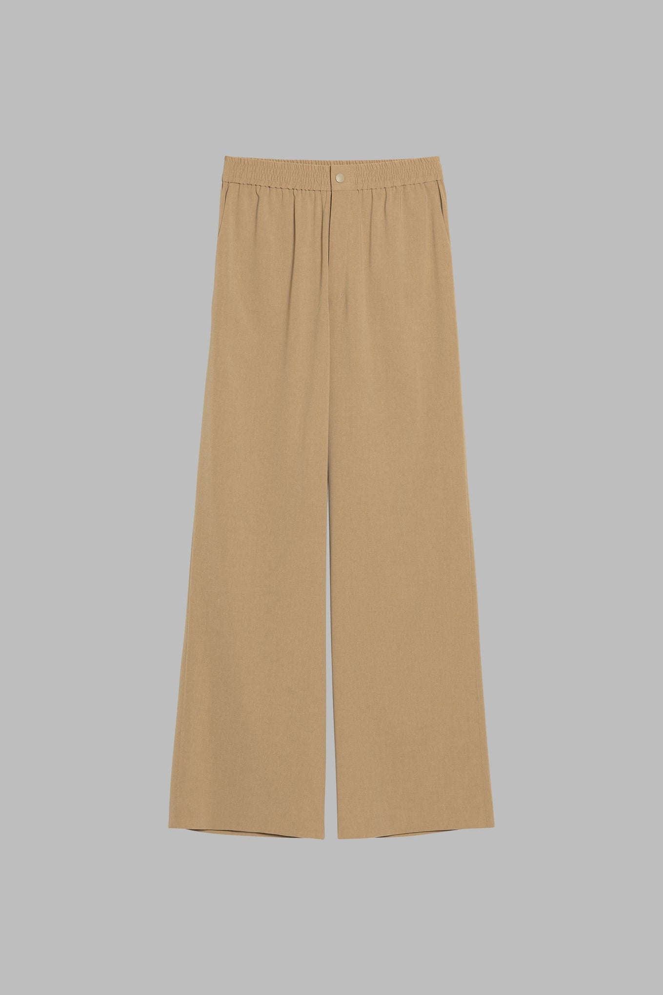 STRETCH WIDE-LEG PANTS