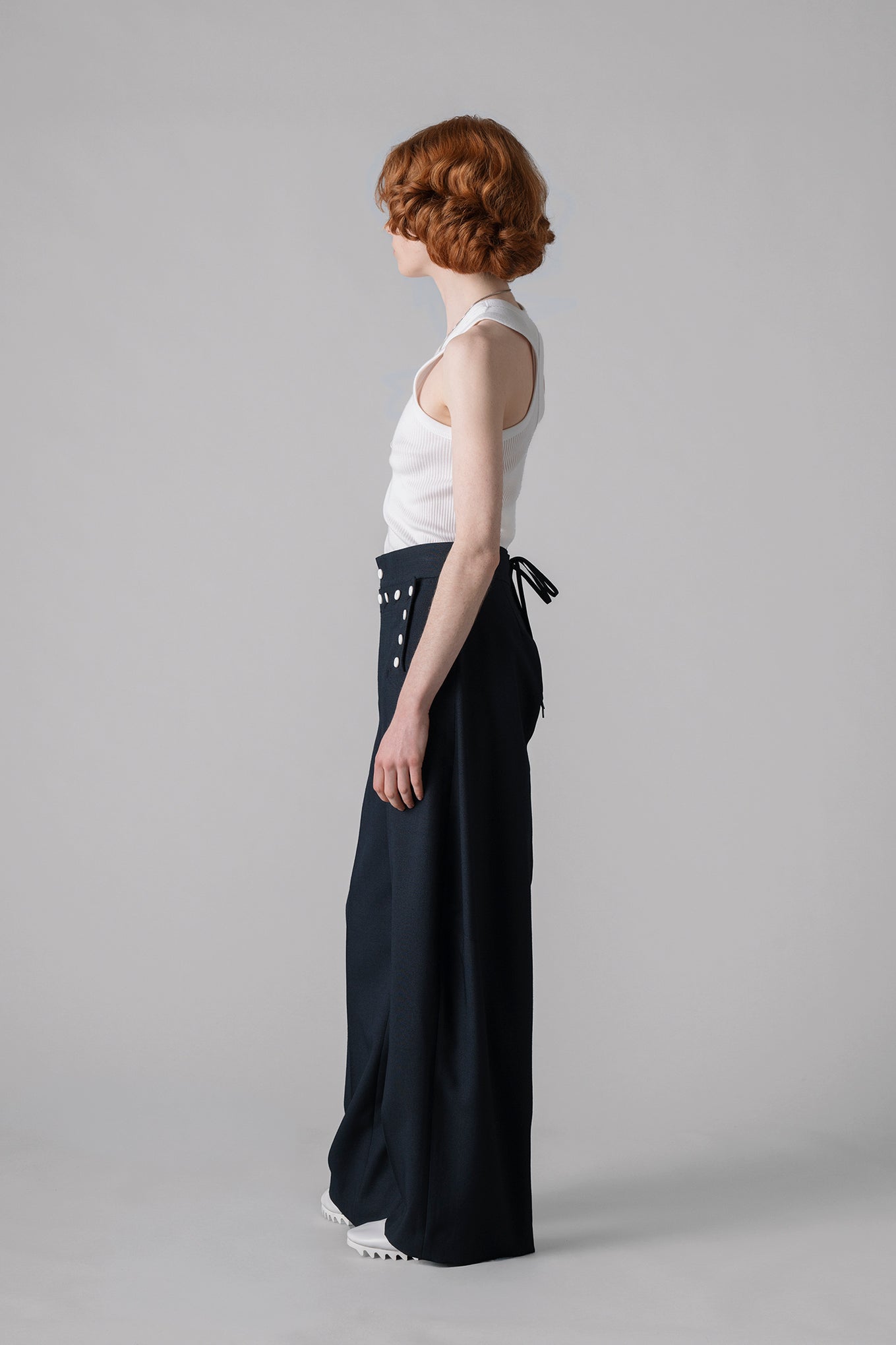 SAILOR BARREL-LEG PANTS