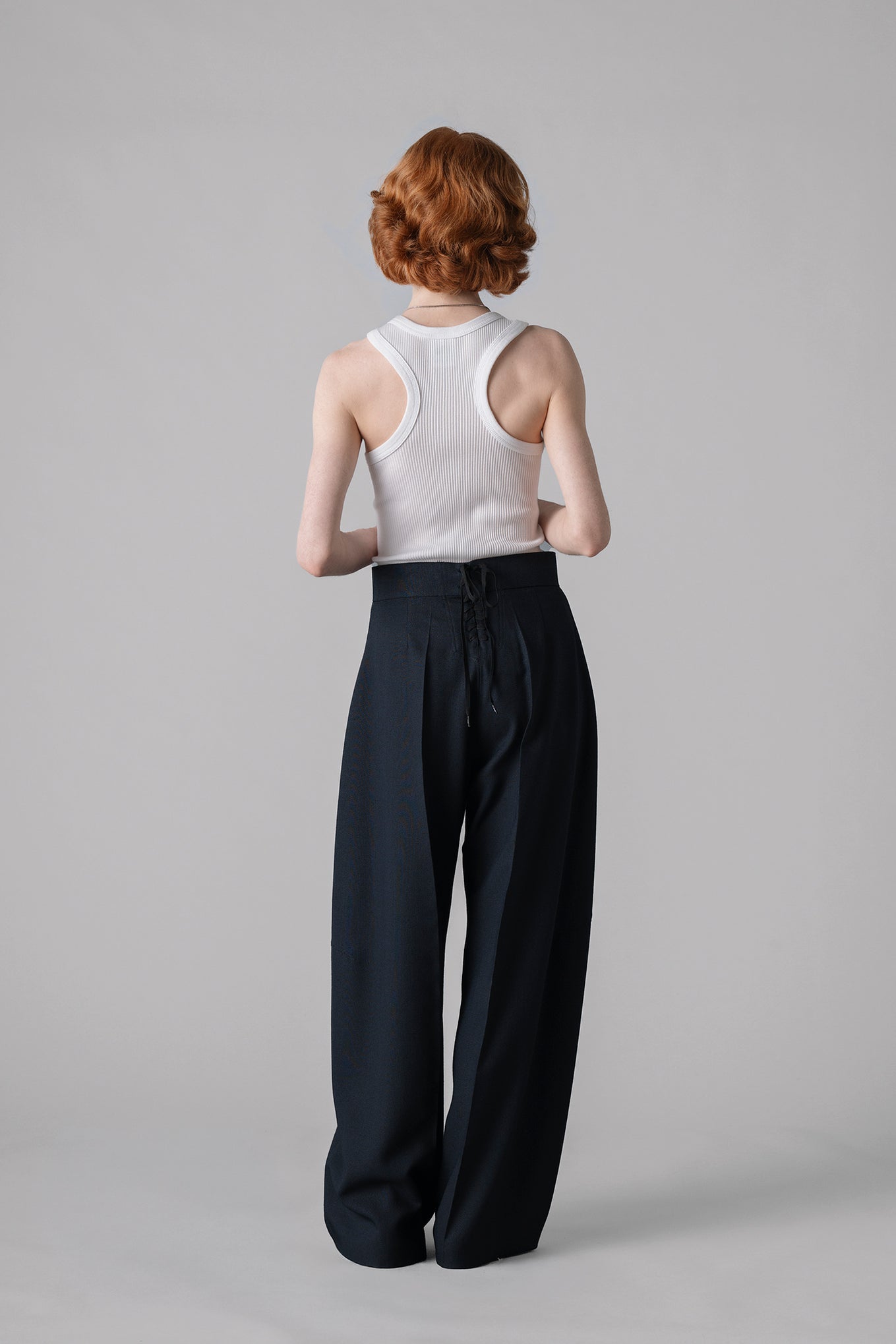 SAILOR BARREL-LEG PANTS