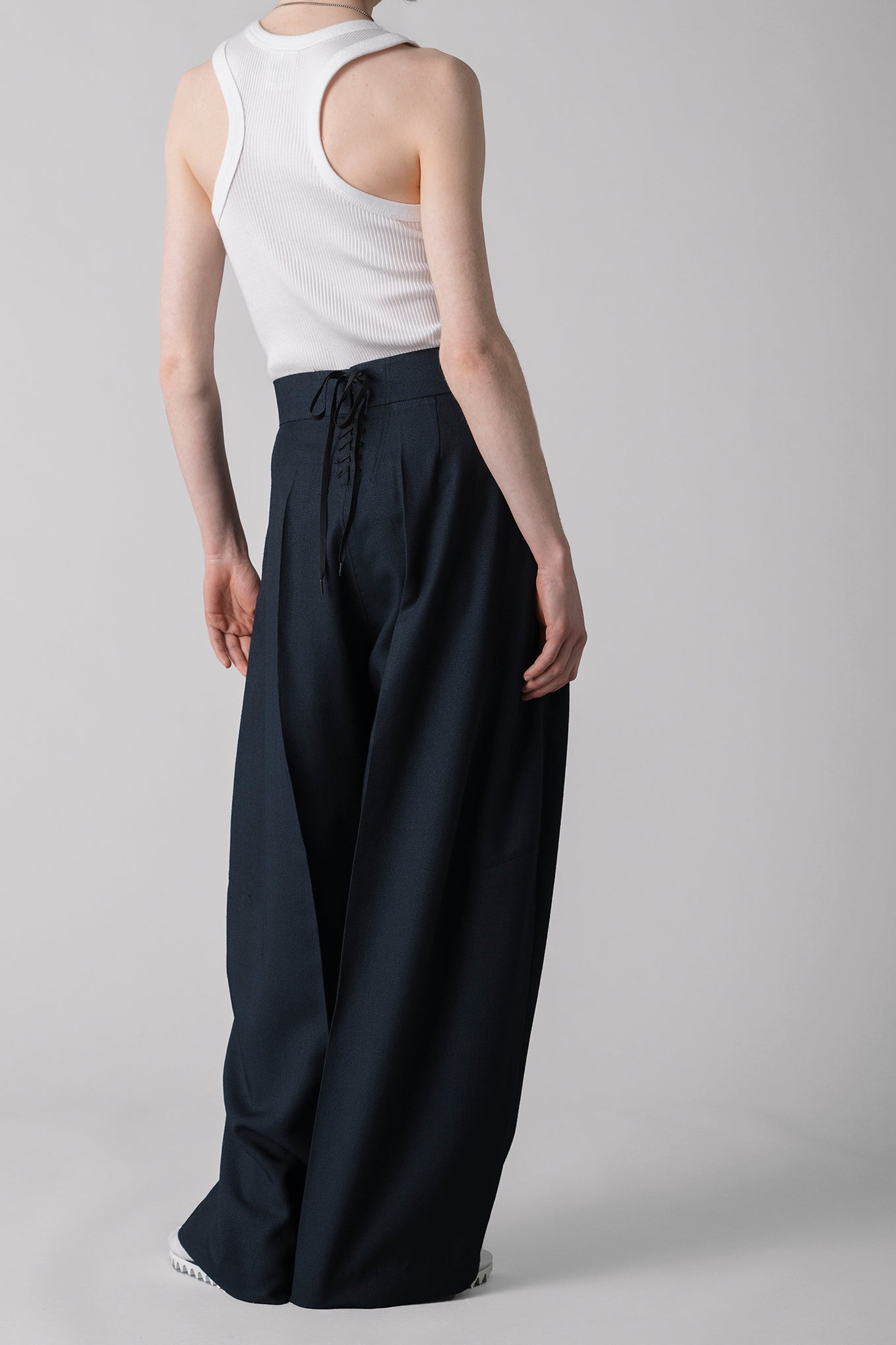 SAILOR BARREL-LEG PANTS