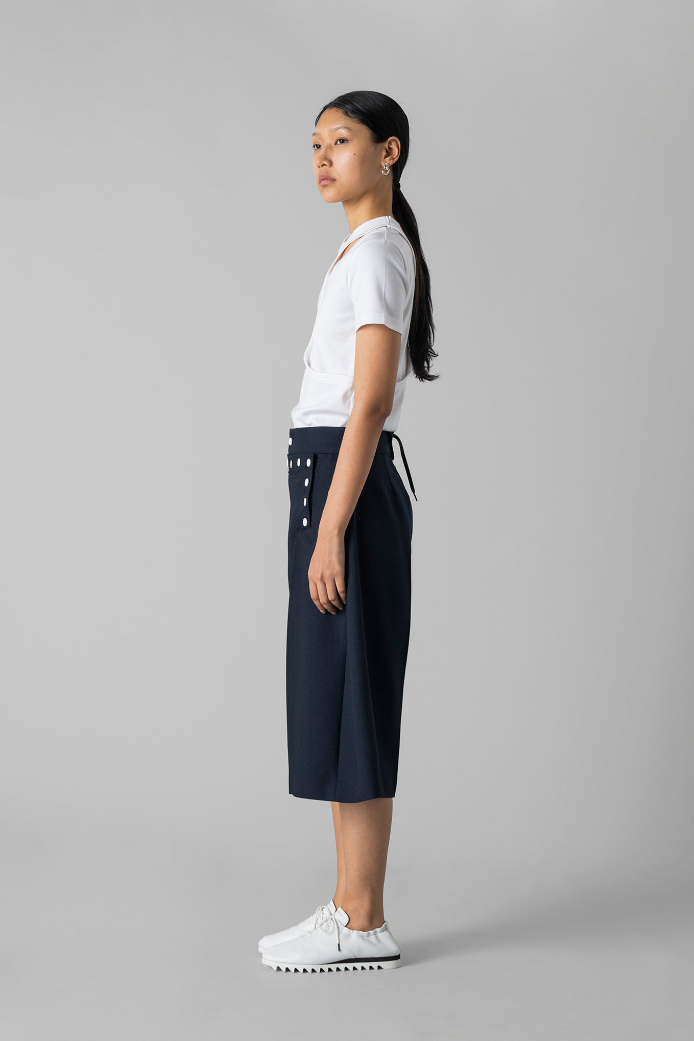 SAILOR BARREL-LEG SHORTS