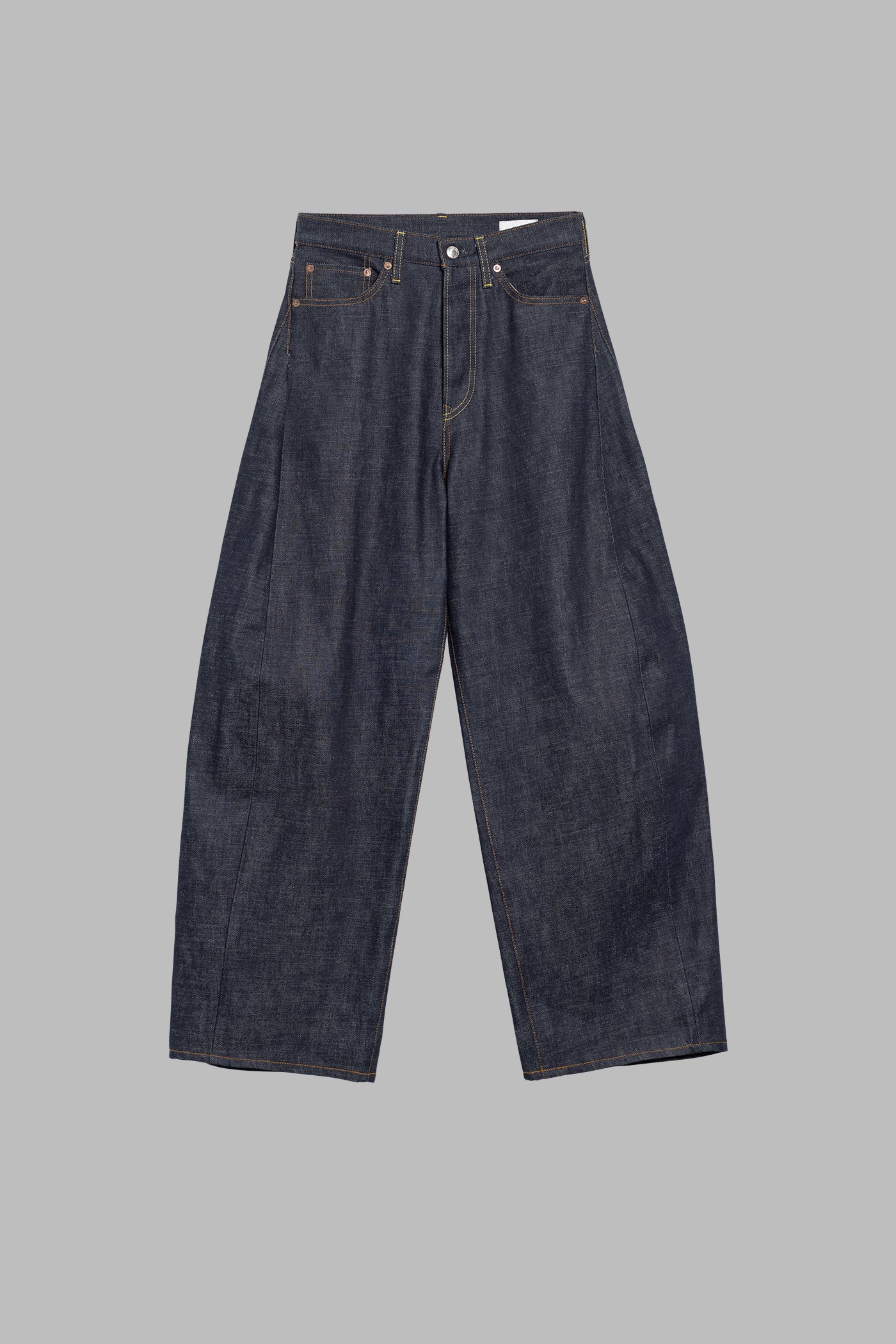 【HYKE】OXFORD BARREL LEG JEANS サイズ1 BARREL-LEG DENIM JEANS – HYKE ONLINE STORE