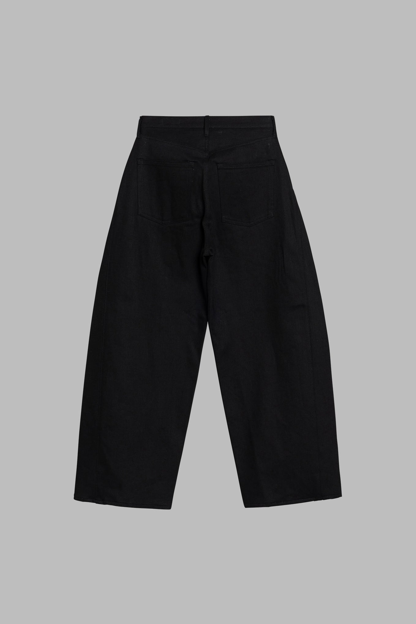 BARREL-LEG TWILL JEANS