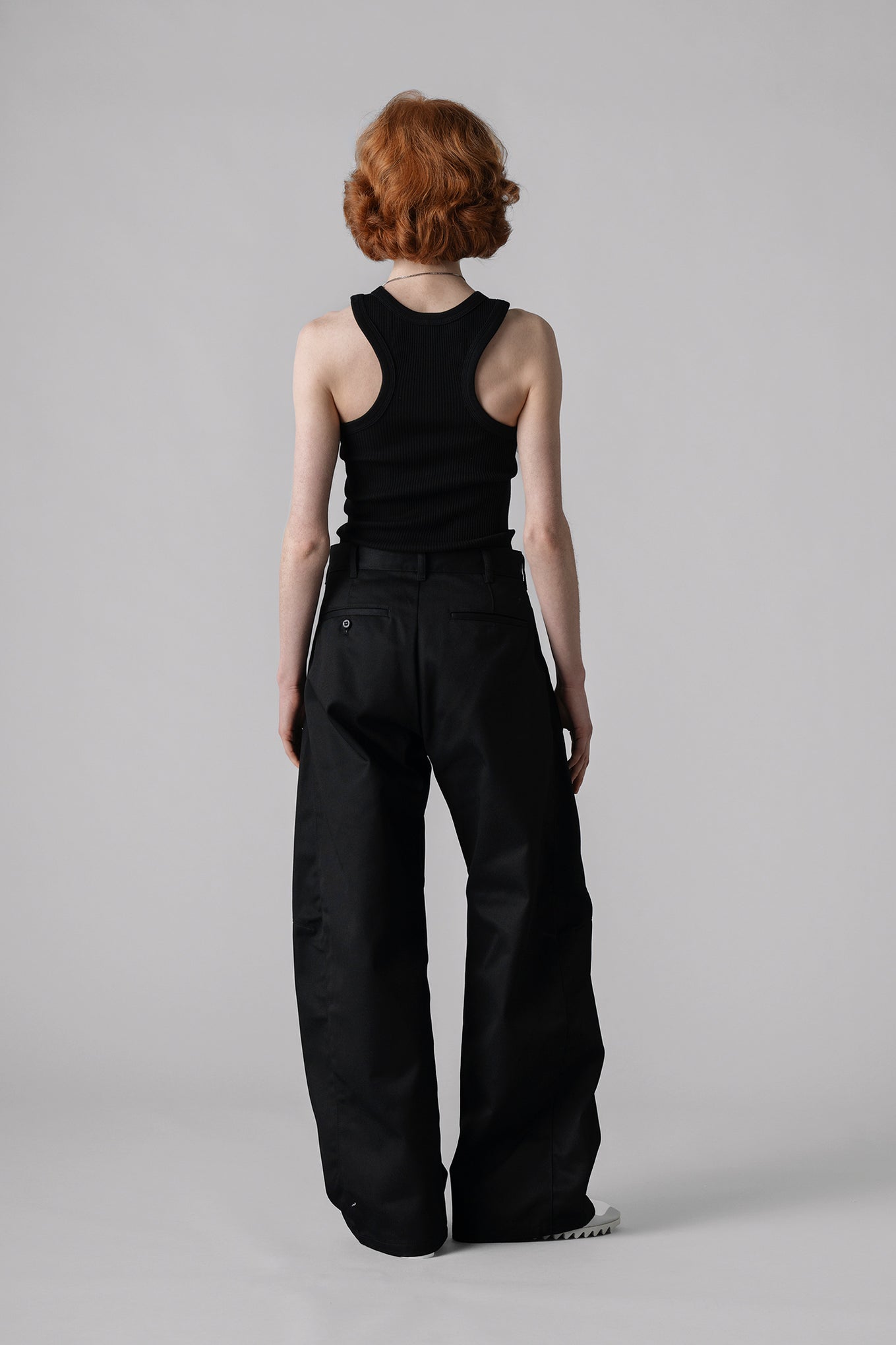 【美品HYKE】 T/C BARREL-LEG WORK PANTS T/C BARREL-LEG WORK PANTS – HYKE ONLINE STORE