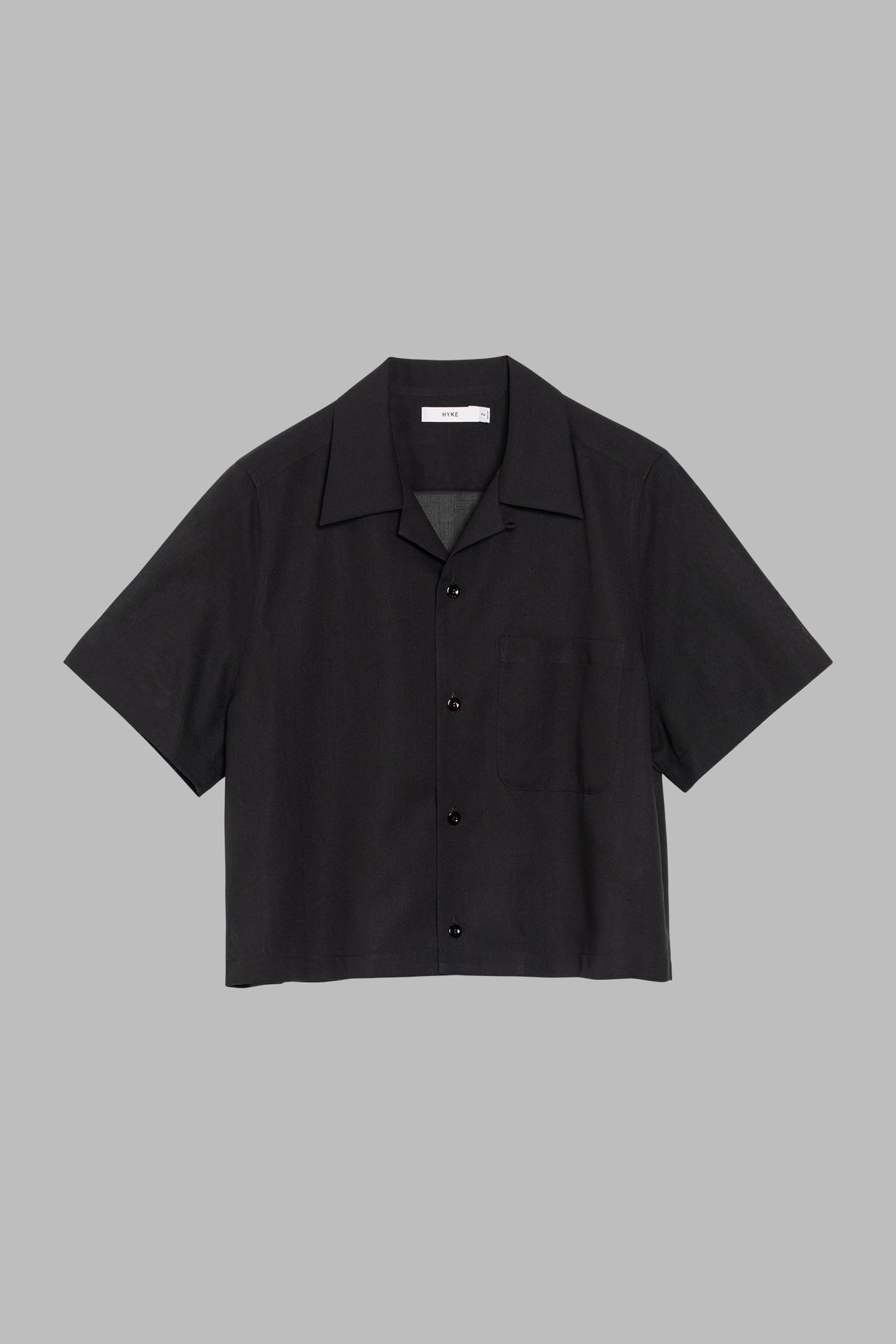 T/W VOILE CROPPED SHIRT