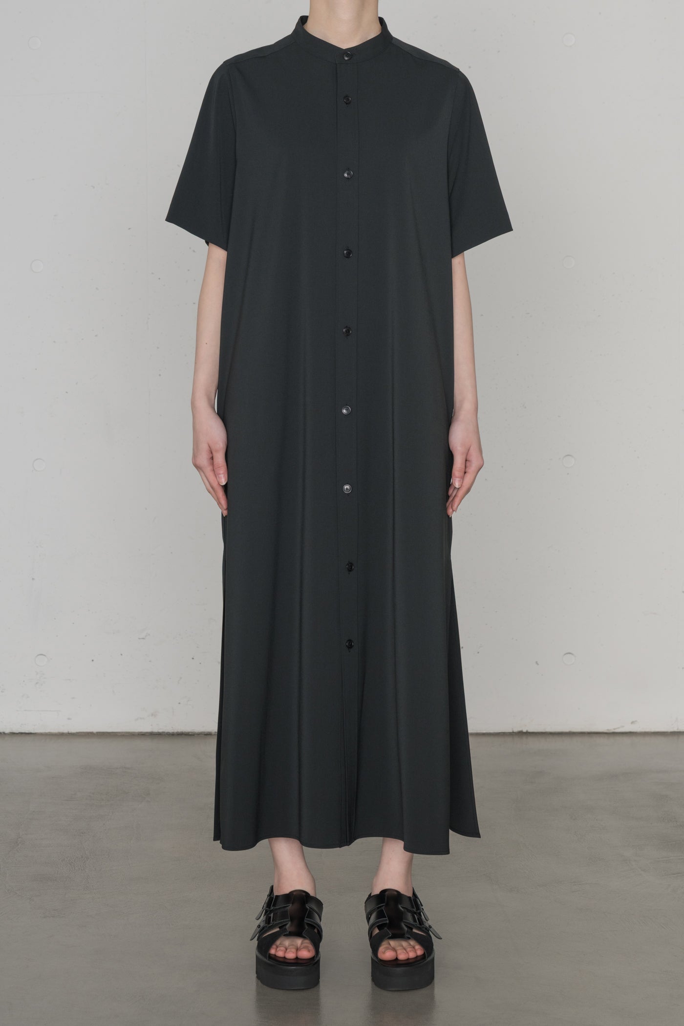 新品 HYKE MAXI SHIRT DRESS ワンピース MAXI SHIRT DRESS – HYKE ONLINE STORE