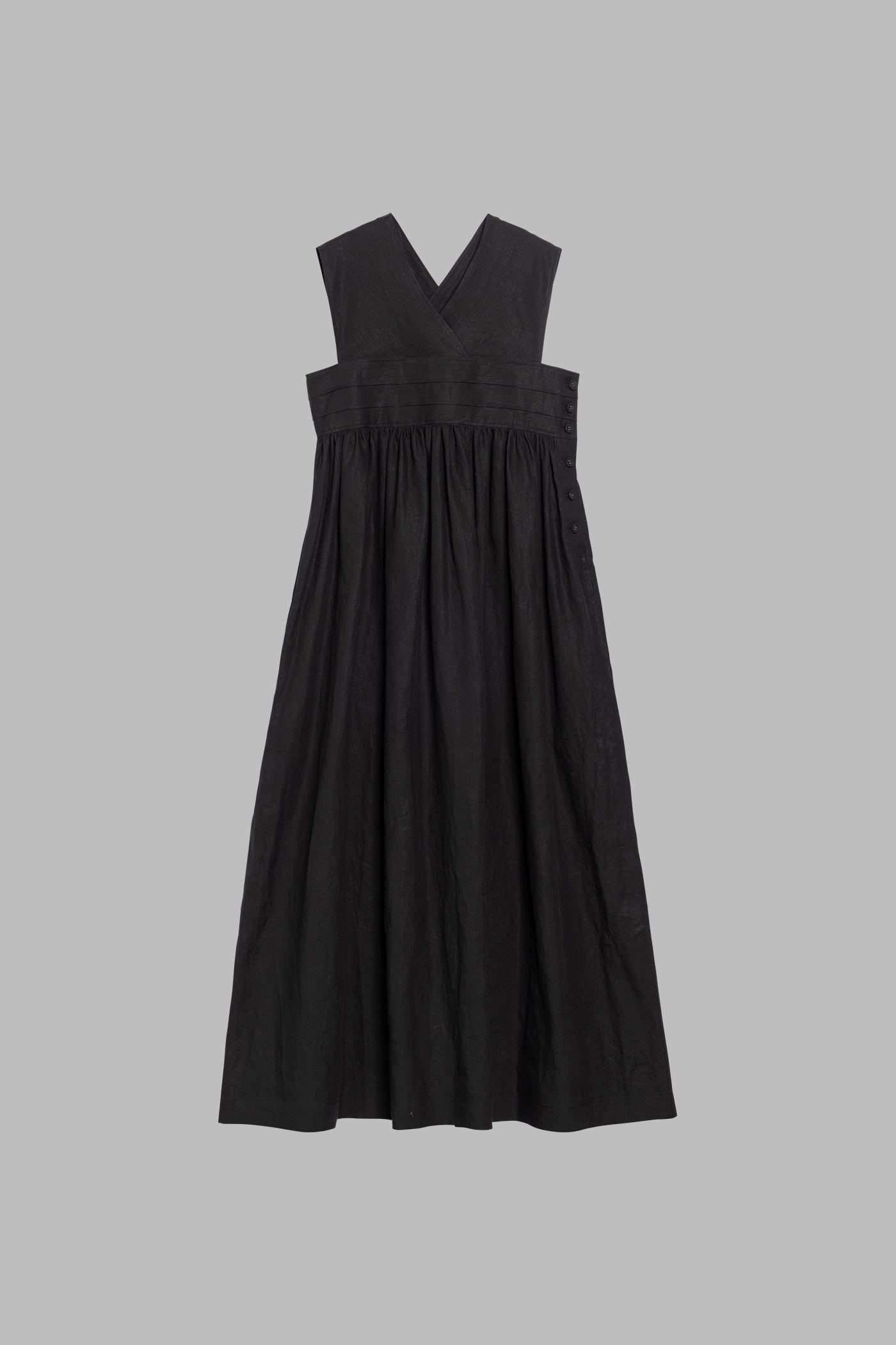 LINEN MAXI DRESS – HYKE ONLINE STORE