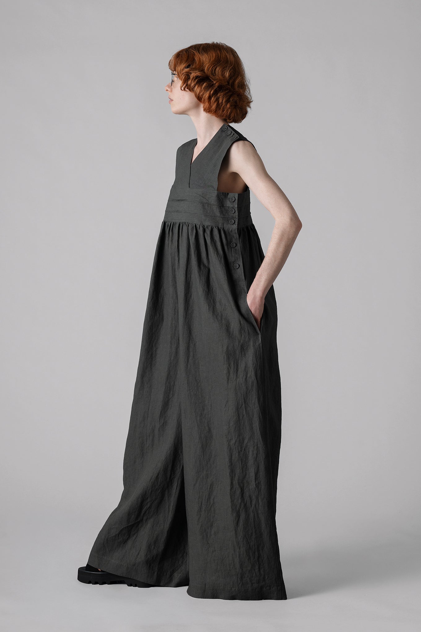 LINEN JUMPSUIT