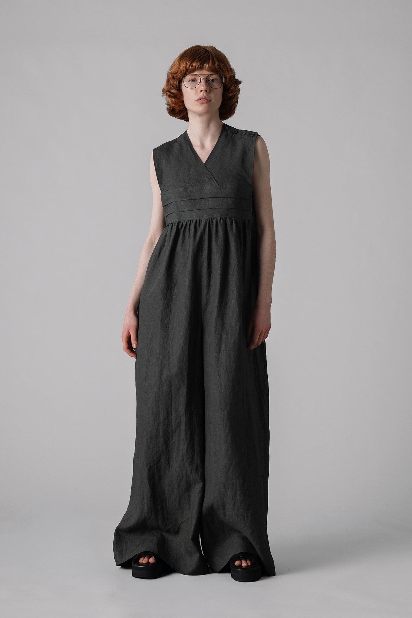 LINEN JUMPSUIT