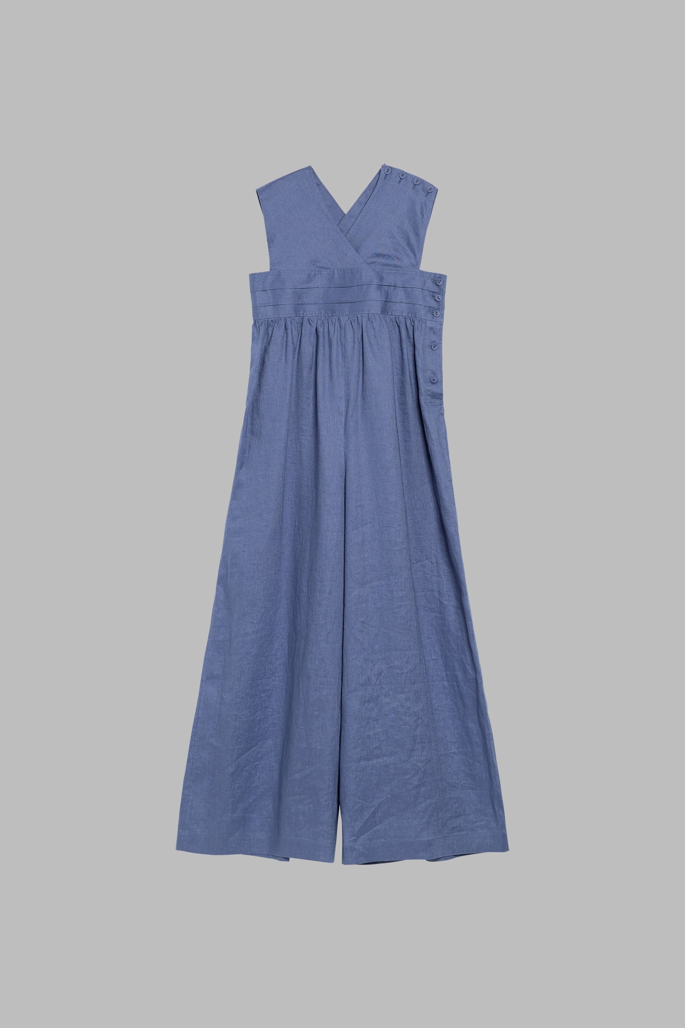 SAILOR V-NECK JUMPSUIT – HYKE ONLINE STORE