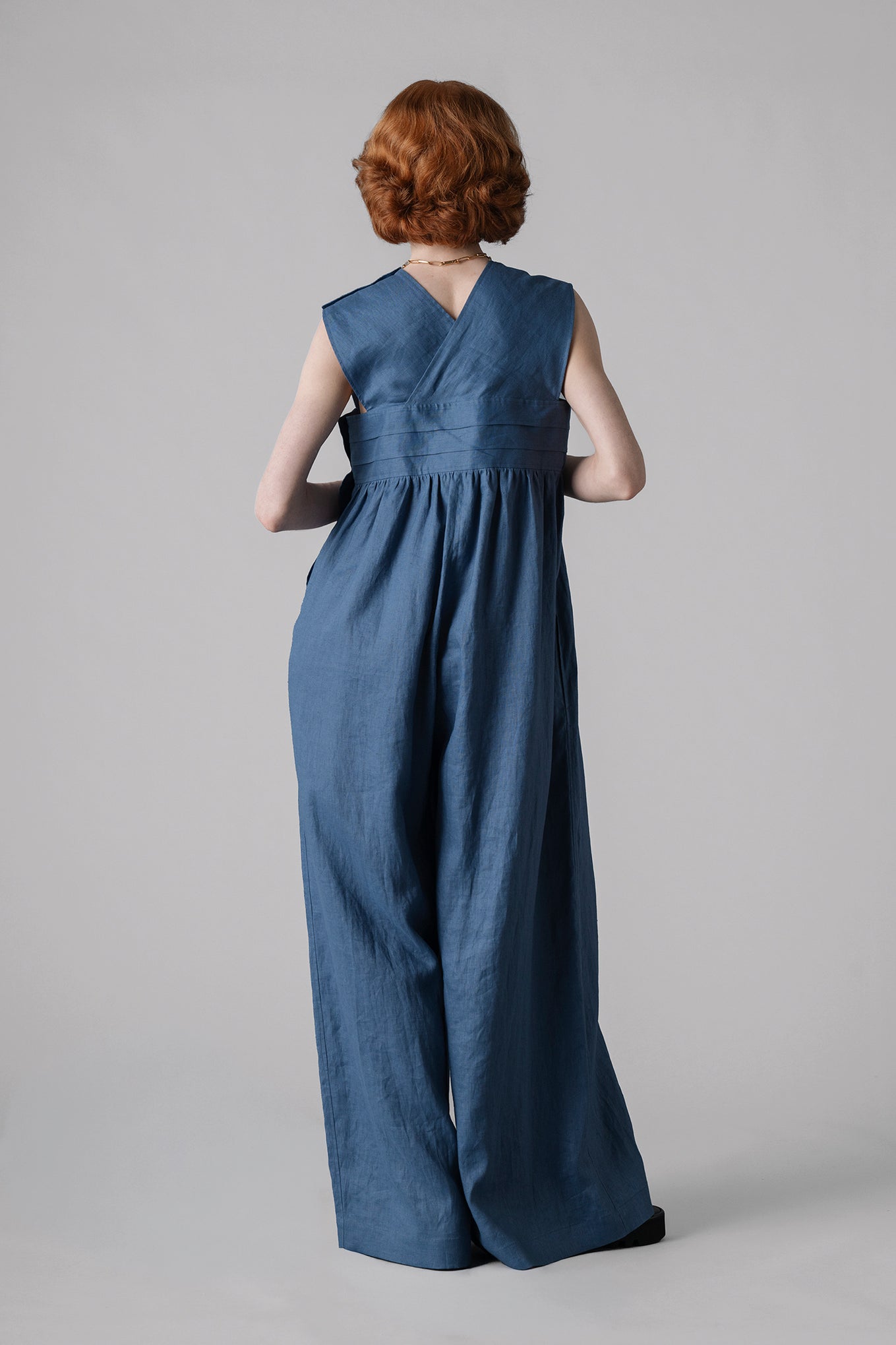 LINEN JUMPSUIT