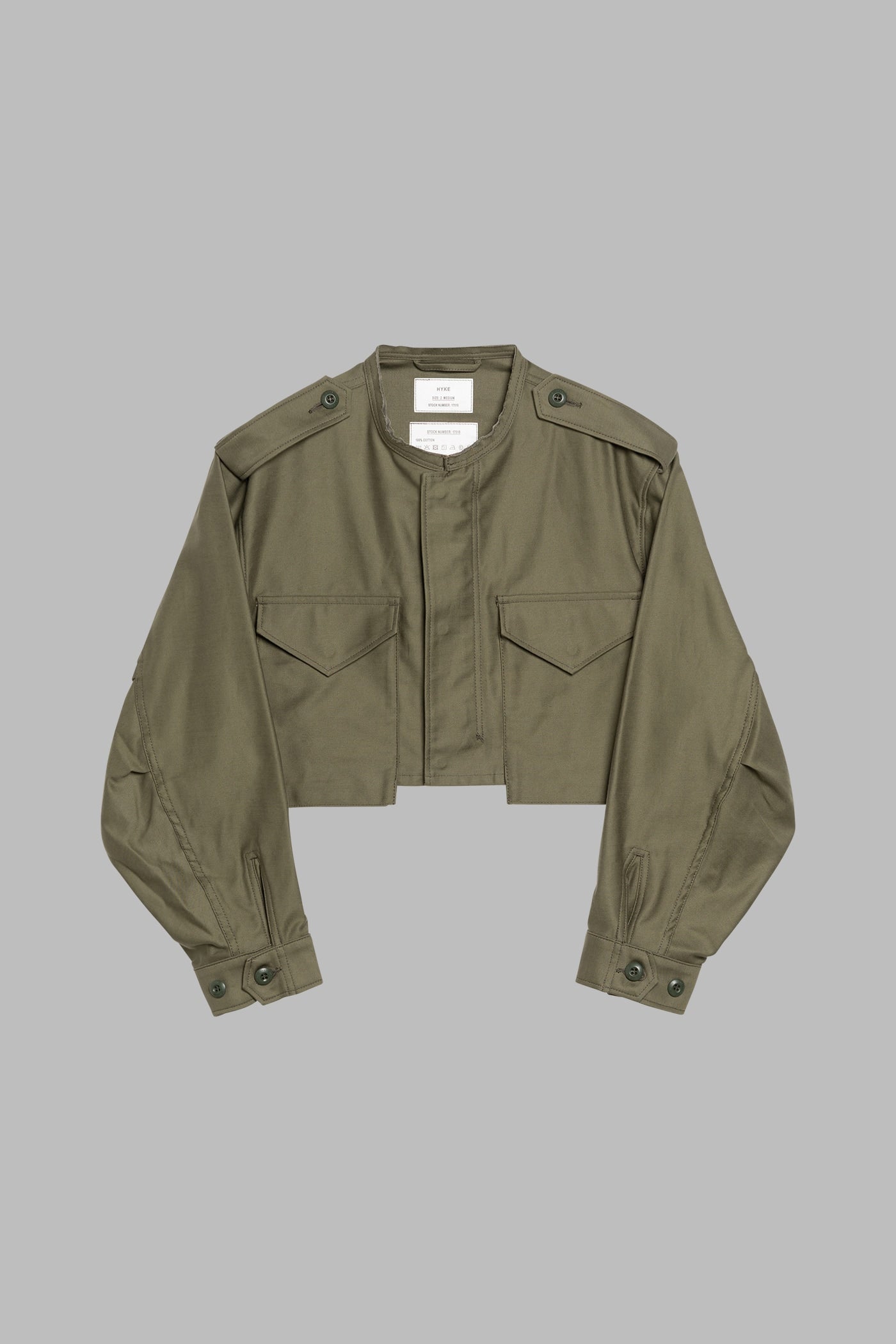 TYPE M-51 FIELD CROPPED JACKET – HYKE ONLINE STORE