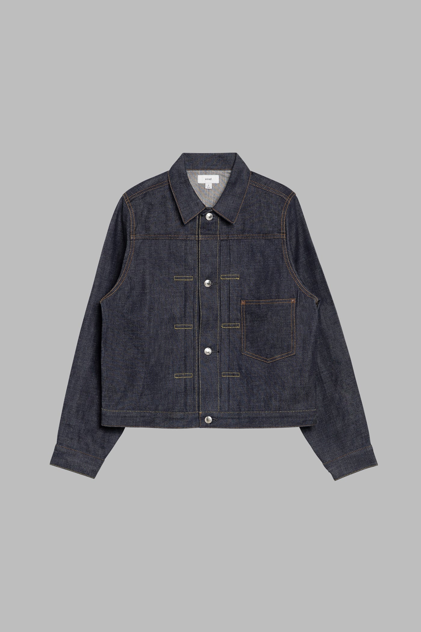 DENIM JACKET TYPE 1 / REGULAR FIT – HYKE ONLINE STORE