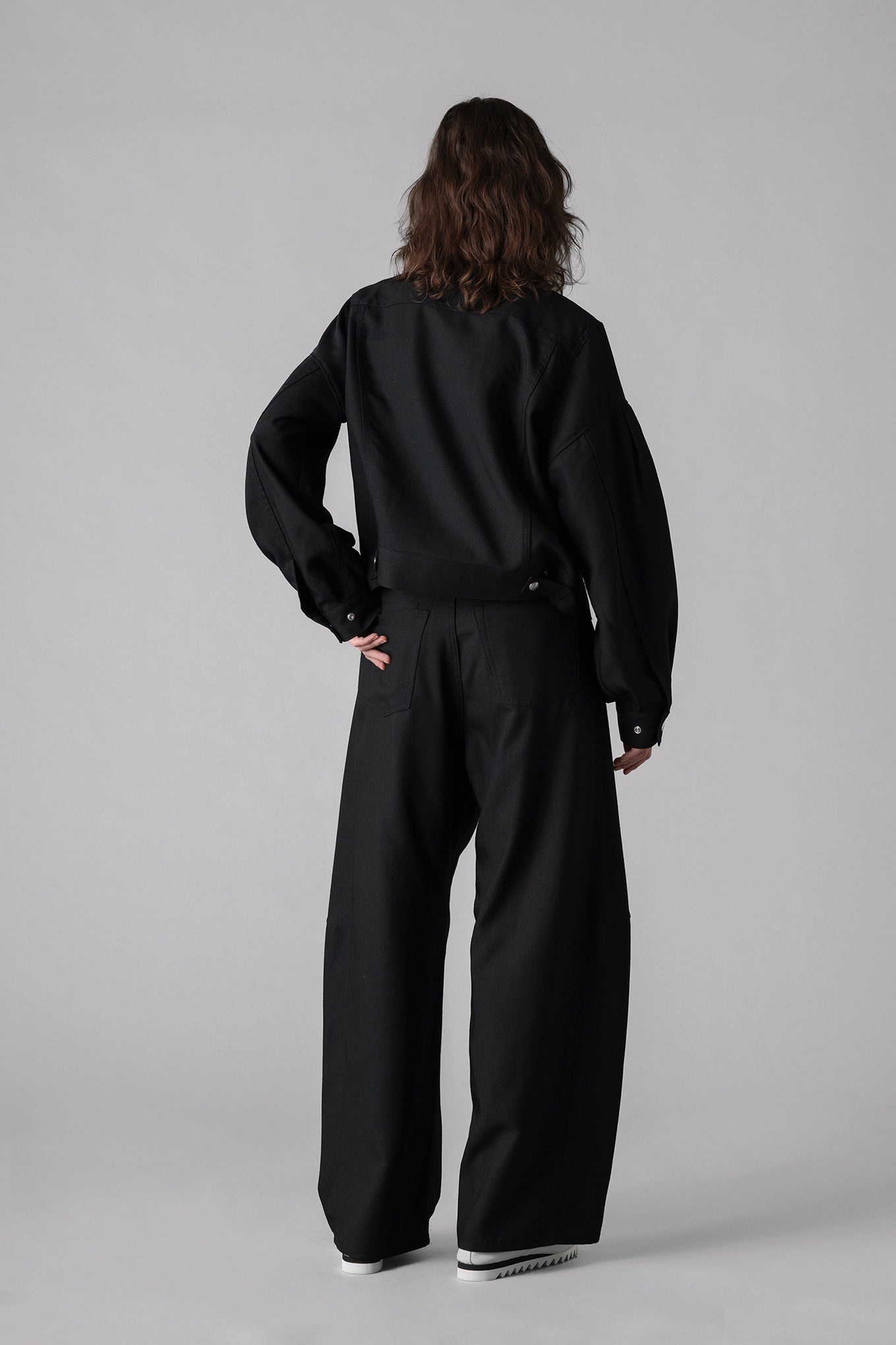 OXFORD BALLOON SLEEVE JACKET TYPE 3 / REGULAR FIT – HYKE ONLINE STORE OXFORD BALLOON SLEEVE JACKET TYPE 3 / REGULAR FIT – HYKE ONLINE STORE