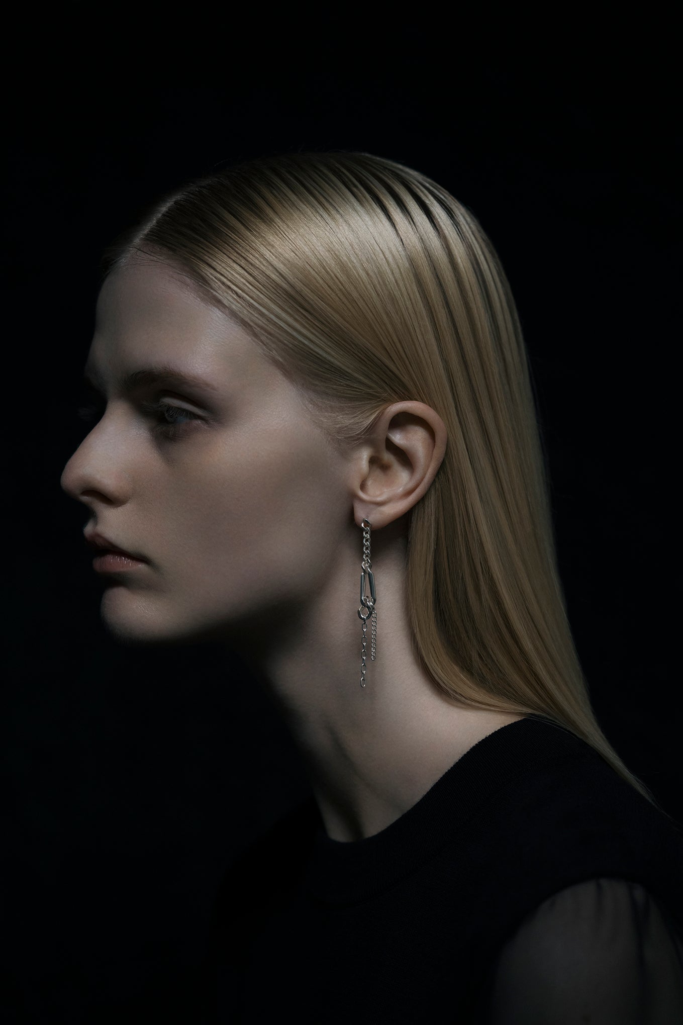 MULTI-CHAIN DROP EARRINGS<br>END CUSTOM JEWELLERS × HYKE