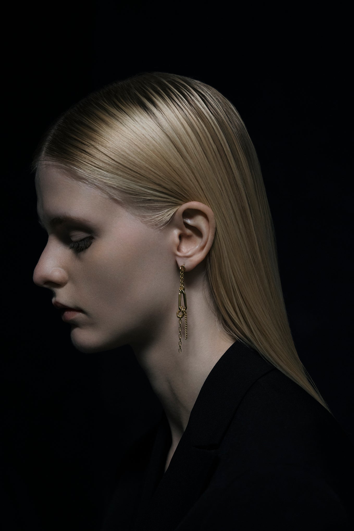 MULTI-CHAIN DROP EARRINGS<br>END CUSTOM JEWELLERS × HYKE